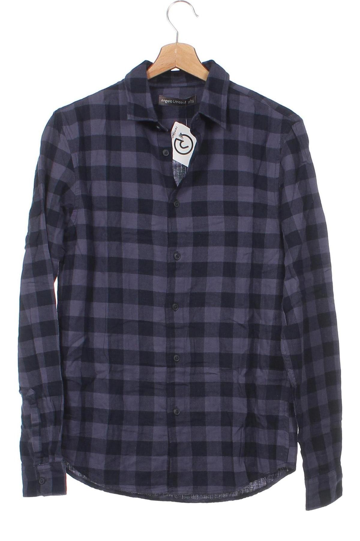 Ανδρικό πουκάμισο Angelo Litrico, Μέγεθος S, Χρώμα Μπλέ, Τιμή 17,94 €