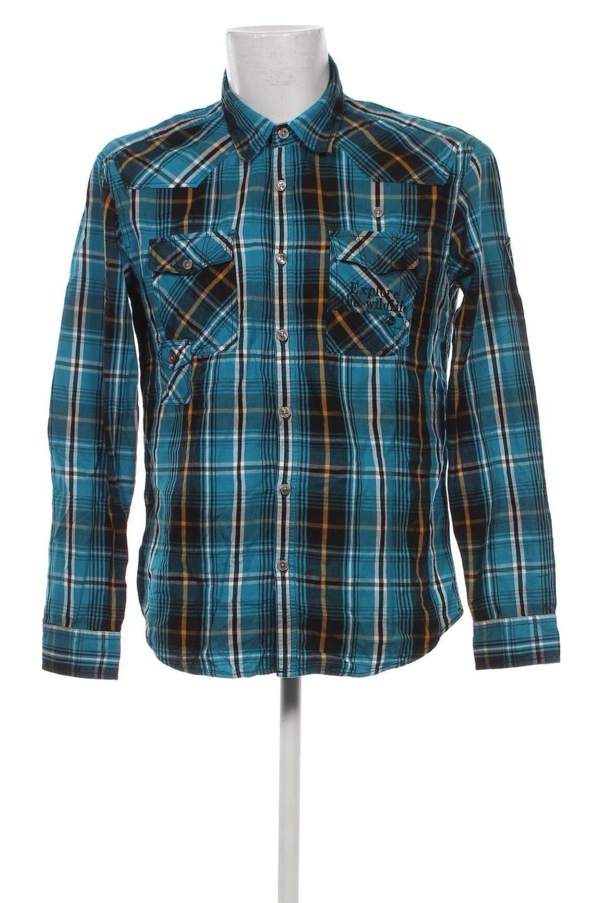 Ανδρικό πουκάμισο Angelo Litrico, Μέγεθος L, Χρώμα Πολύχρωμο, Τιμή 8,79 €