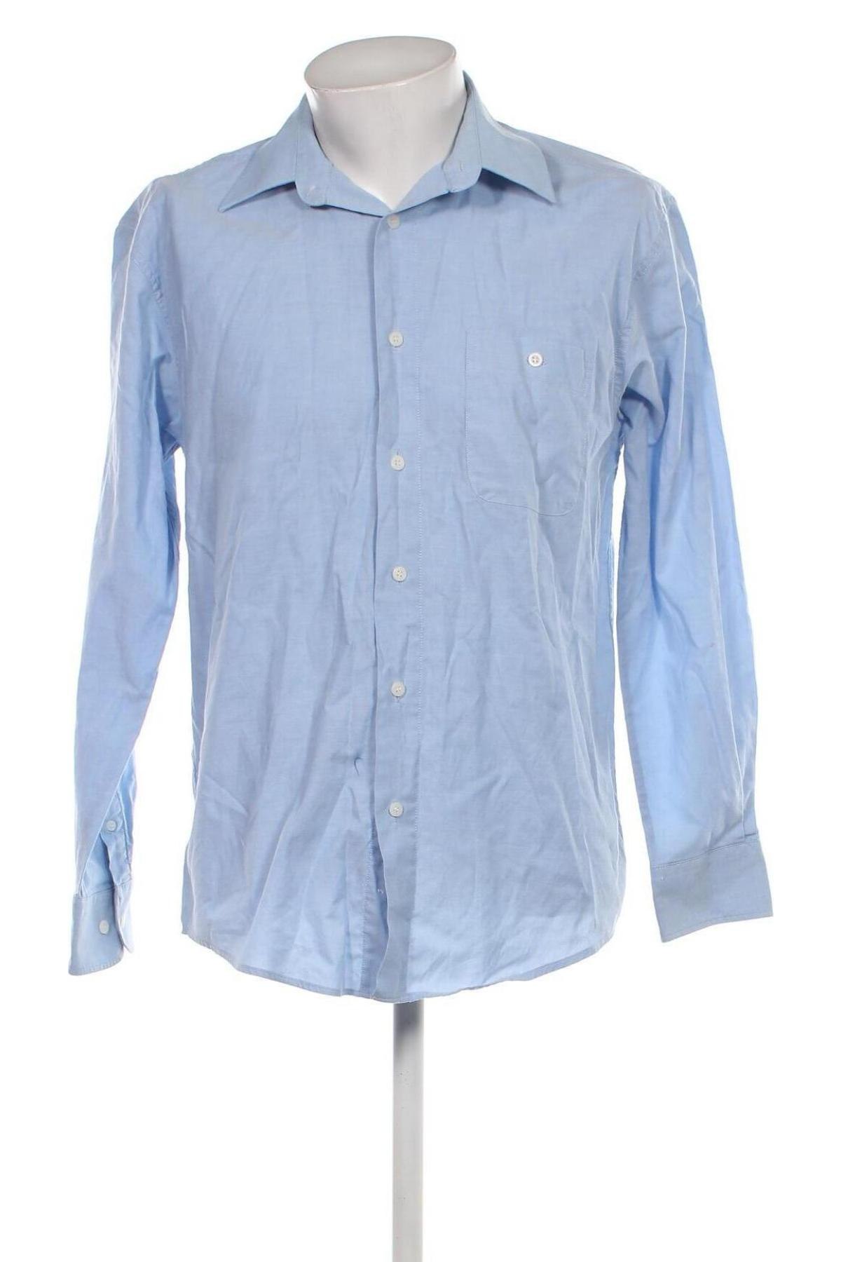 Ανδρικό πουκάμισο Authentic Clothing Company, Μέγεθος M, Χρώμα Μπλέ, Τιμή 6,97 €