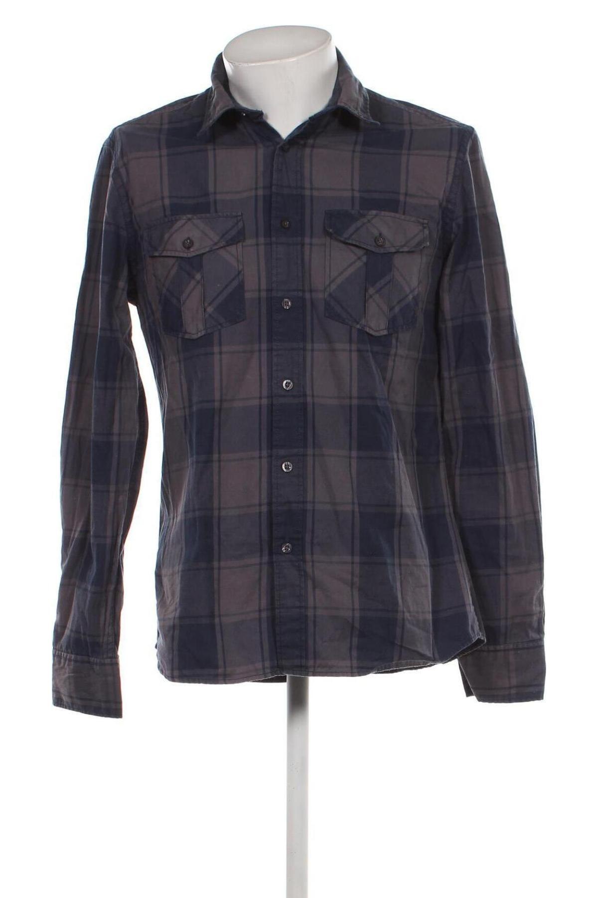 Herrenhemd Blue Ridge, Größe L, Farbe Mehrfarbig, Preis 9,00 €