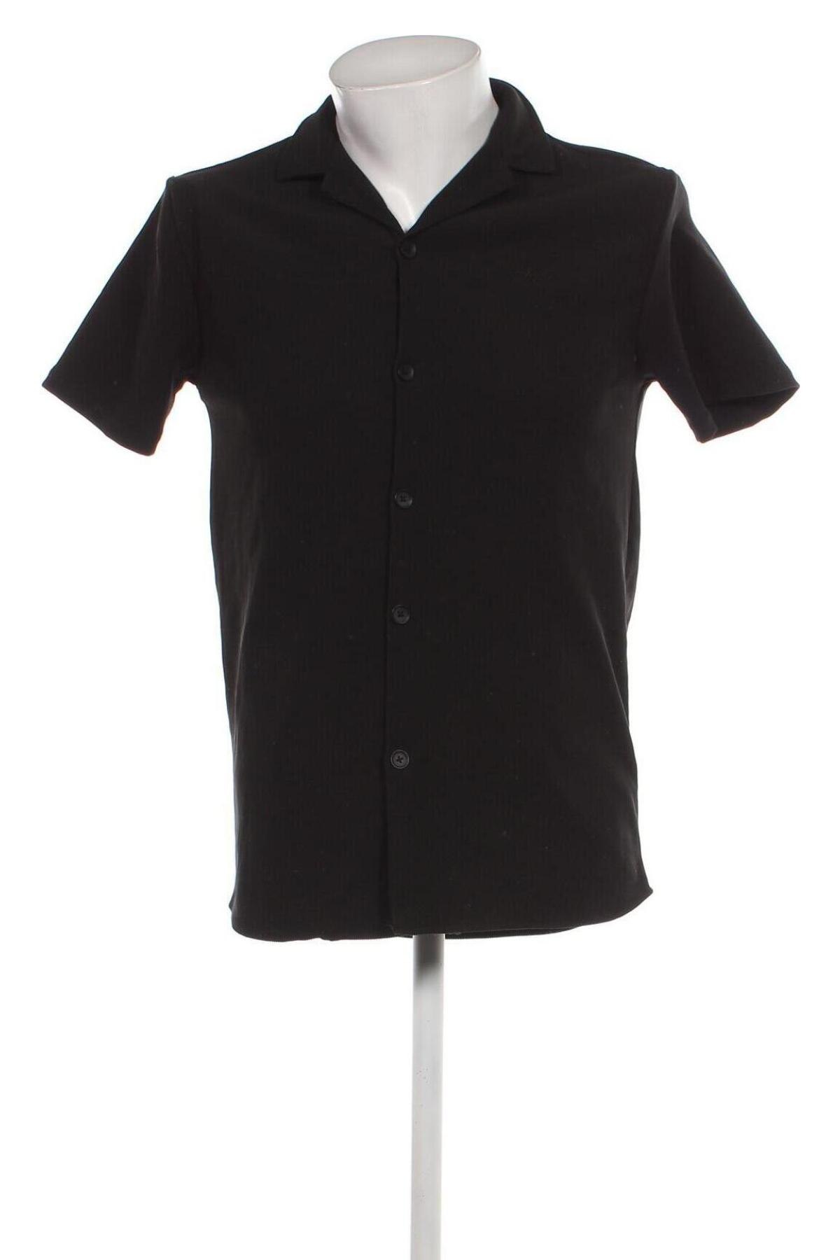 Pánska košeľa  Boohoo, Veľkosť S, Farba Čierna, Cena  16,44 €
