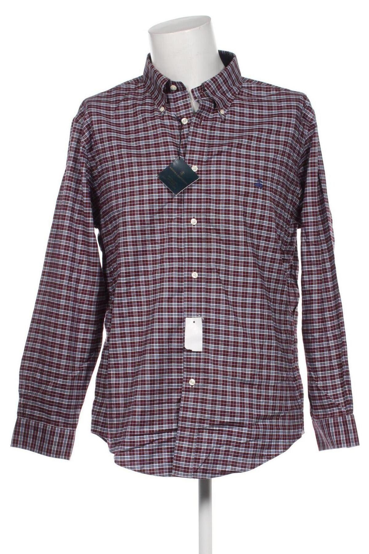 Мъжка риза Brooks Brothers, Размер XL, Цвят Многоцветен, Цена 148,12 лв.