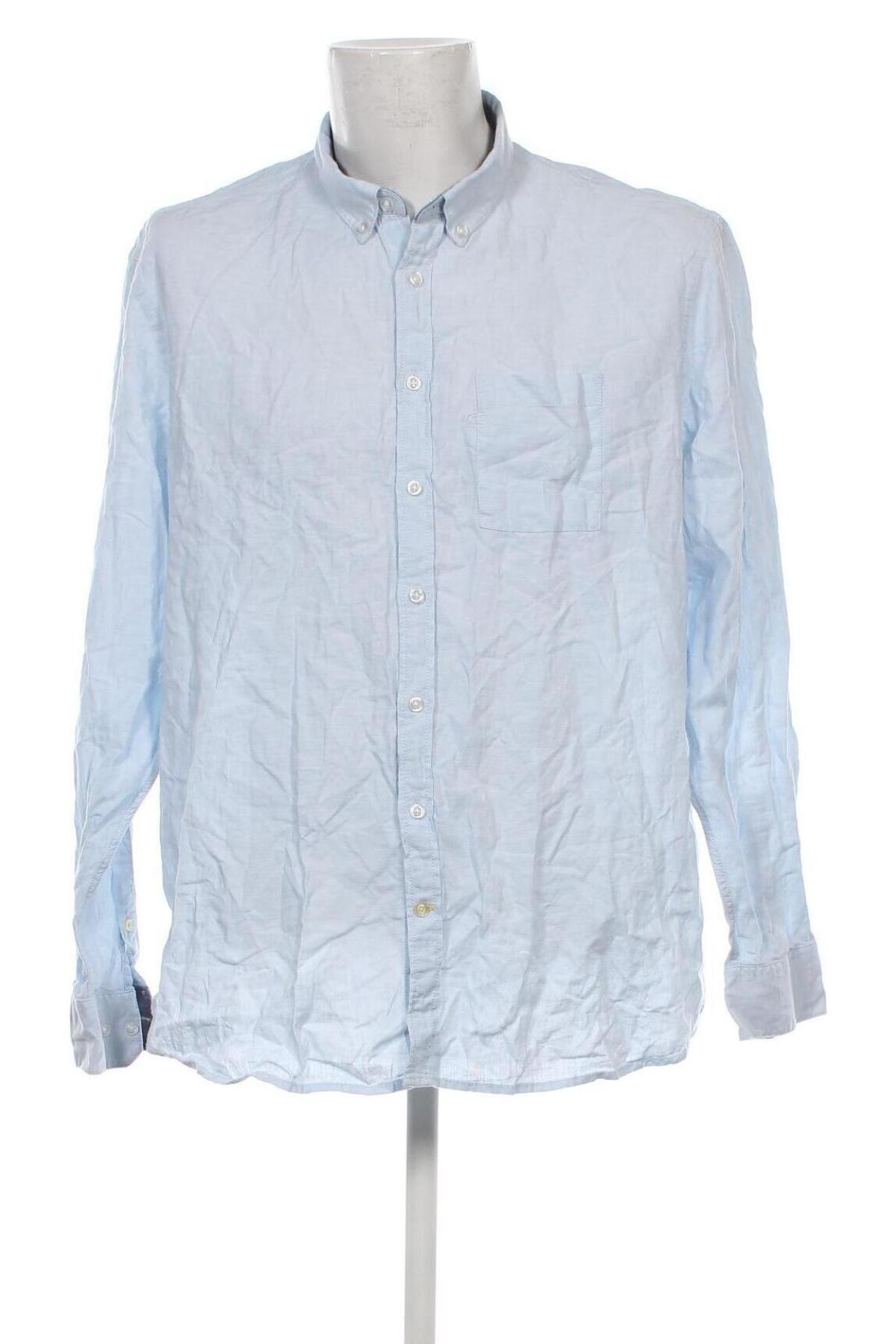 Ανδρικό πουκάμισο Camel Active, Μέγεθος XXL, Χρώμα Μπλέ, Τιμή 34,02 €