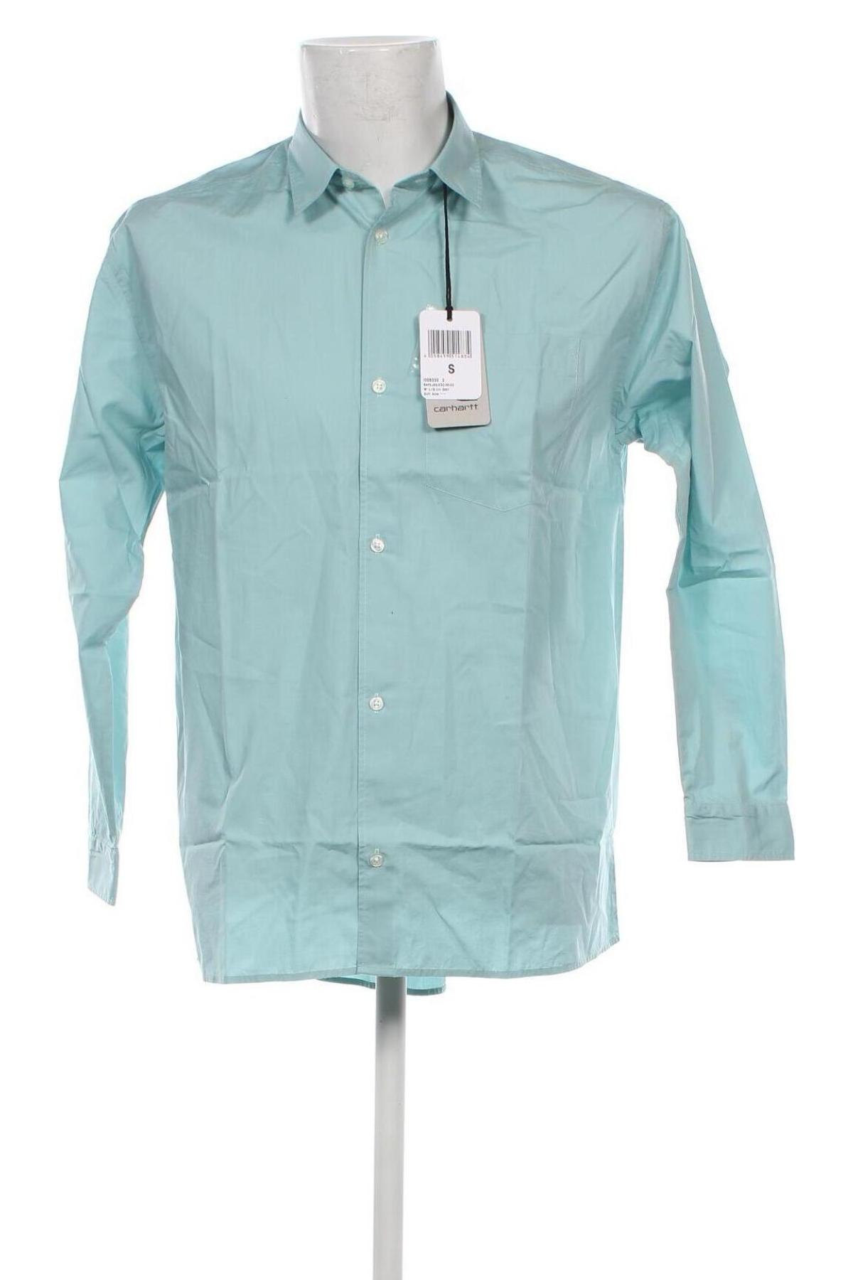 Ανδρικό πουκάμισο Carhartt, Μέγεθος S, Χρώμα Μπλέ, Τιμή 80,41 €