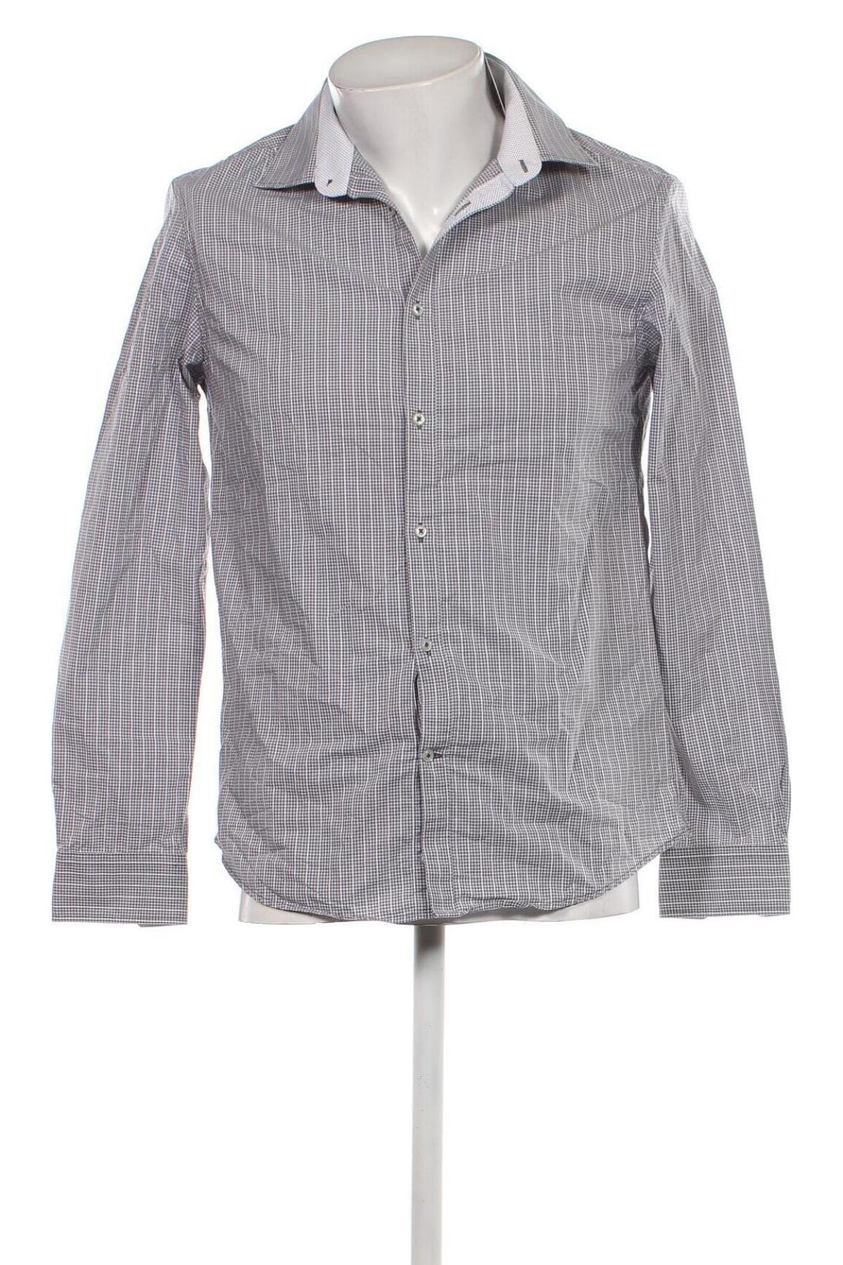 Herrenhemd Celio, Größe M, Farbe Grau, Preis € 6,05