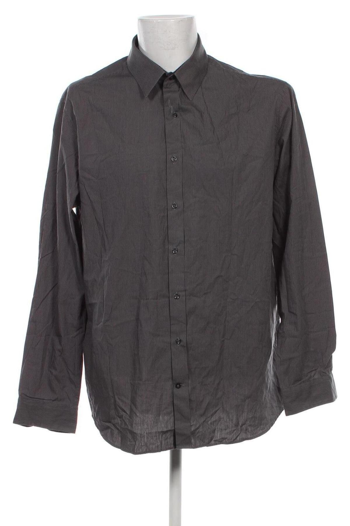 Ανδρικό πουκάμισο Celio, Μέγεθος XXL, Χρώμα Γκρί, Τιμή 7,00 €
