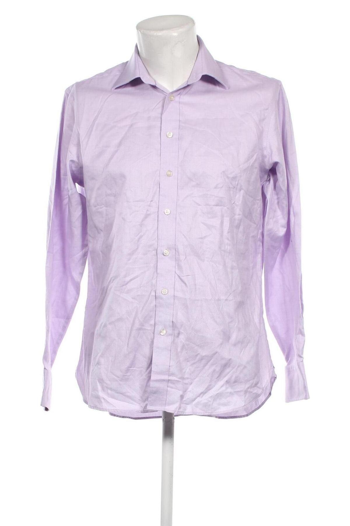 Ανδρικό πουκάμισο Chester by Chester Barrie, Μέγεθος L, Χρώμα Βιολετί, Τιμή 10,09 €