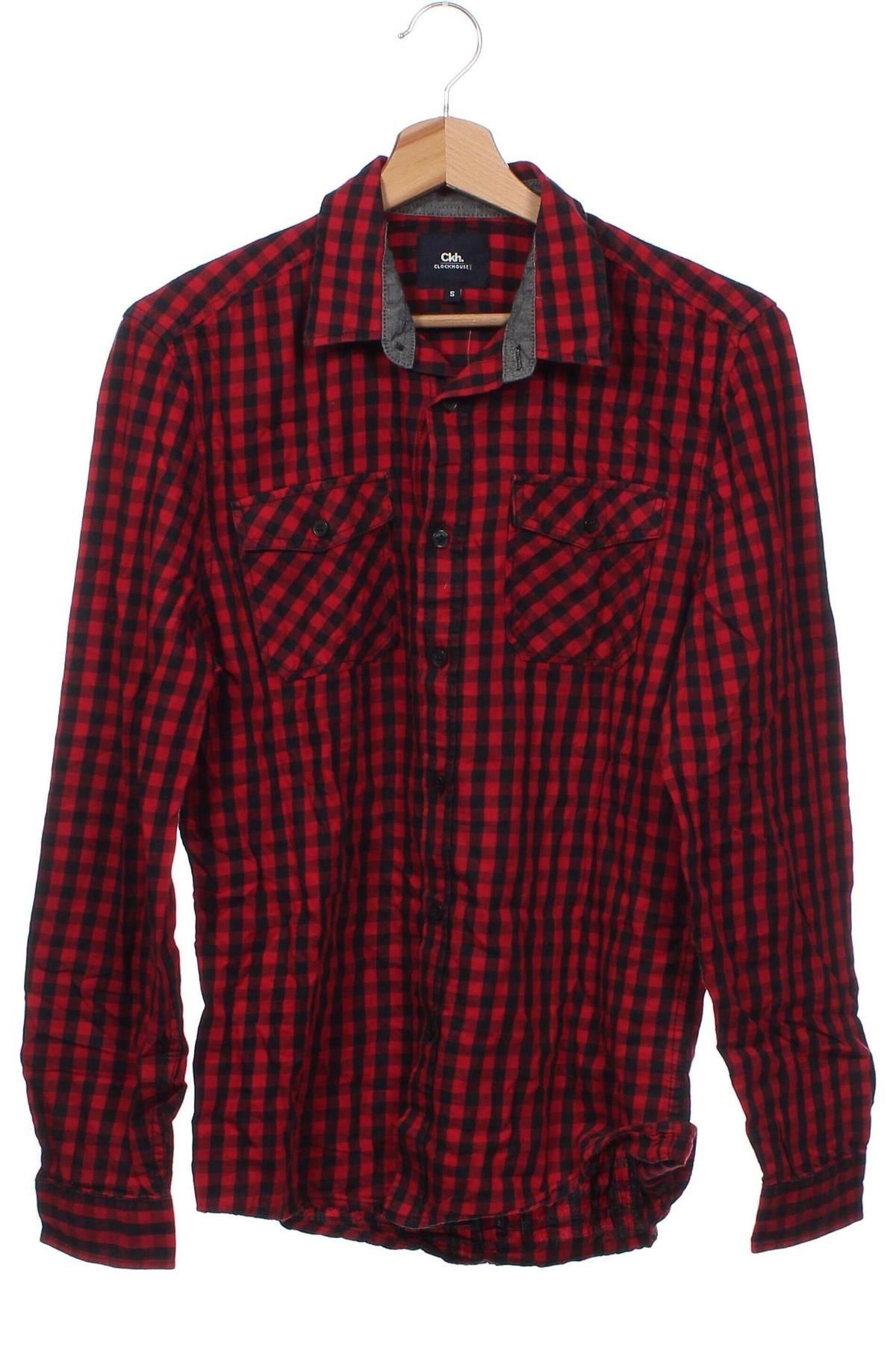 Ανδρικό πουκάμισο Clockhouse, Μέγεθος S, Χρώμα Πολύχρωμο, Τιμή 3,77 €