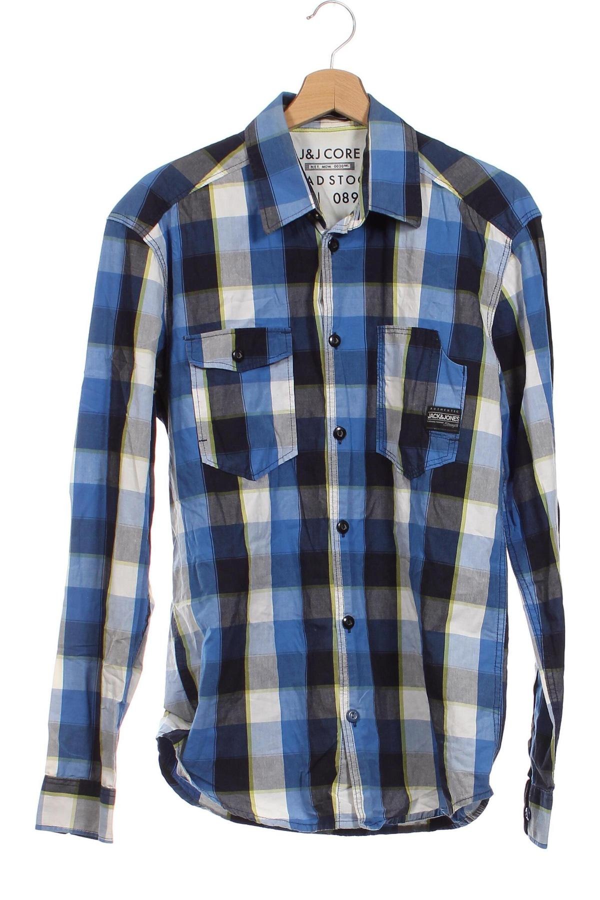 Herrenhemd Core By Jack & Jones, Größe M, Farbe Mehrfarbig, Preis 3,55 €