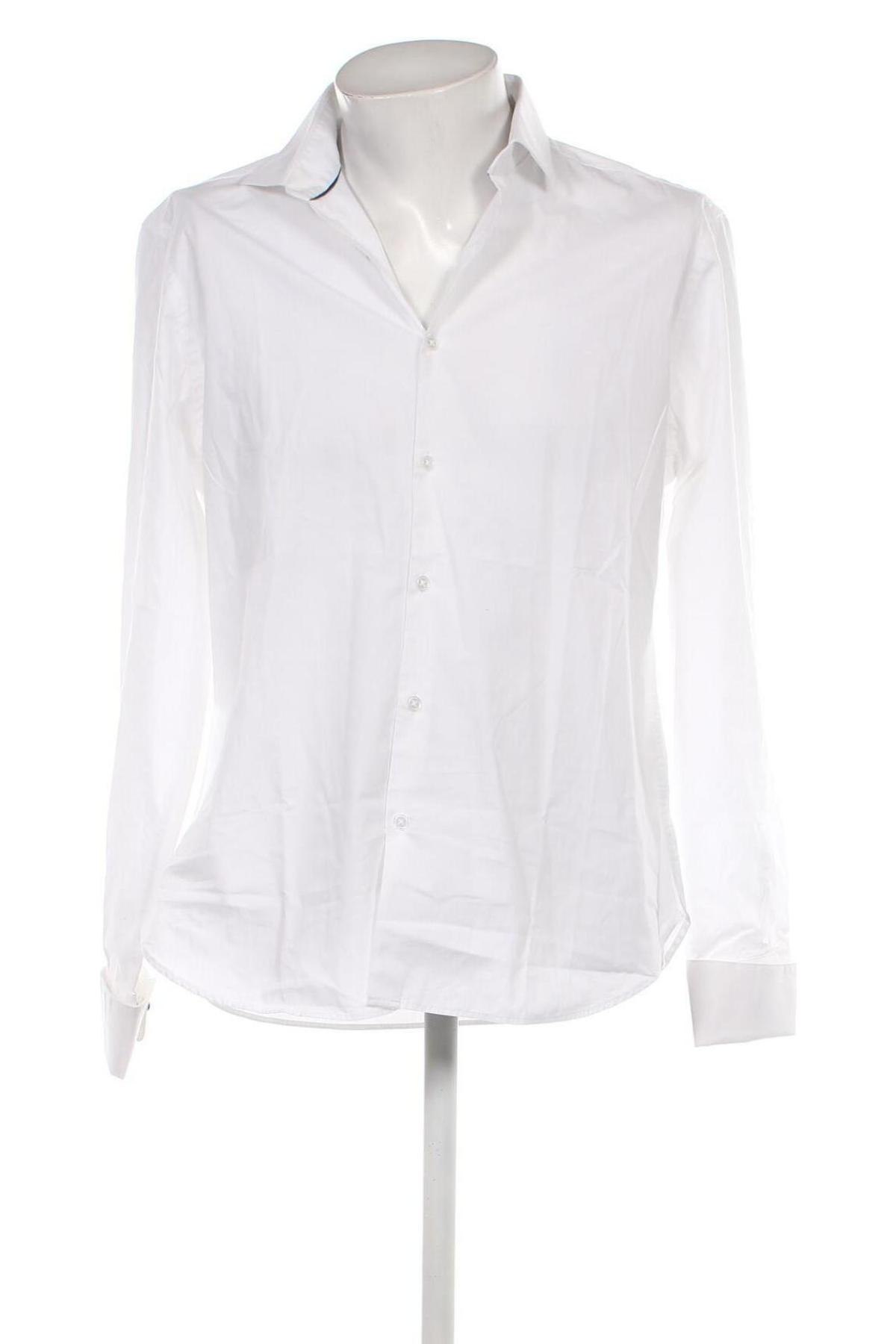 Herrenhemd DKNY, Größe XL, Farbe Weiß, Preis € 15,80