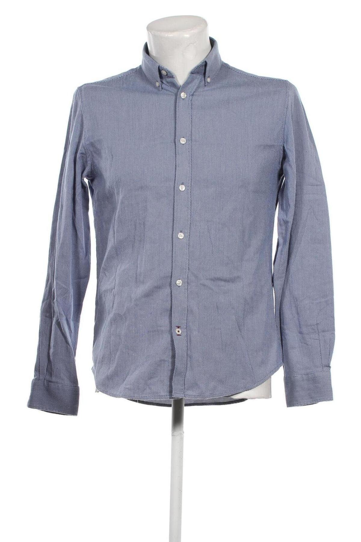 Ανδρικό πουκάμισο Daily, Μέγεθος M, Χρώμα Μπλέ, Τιμή 3,96 €