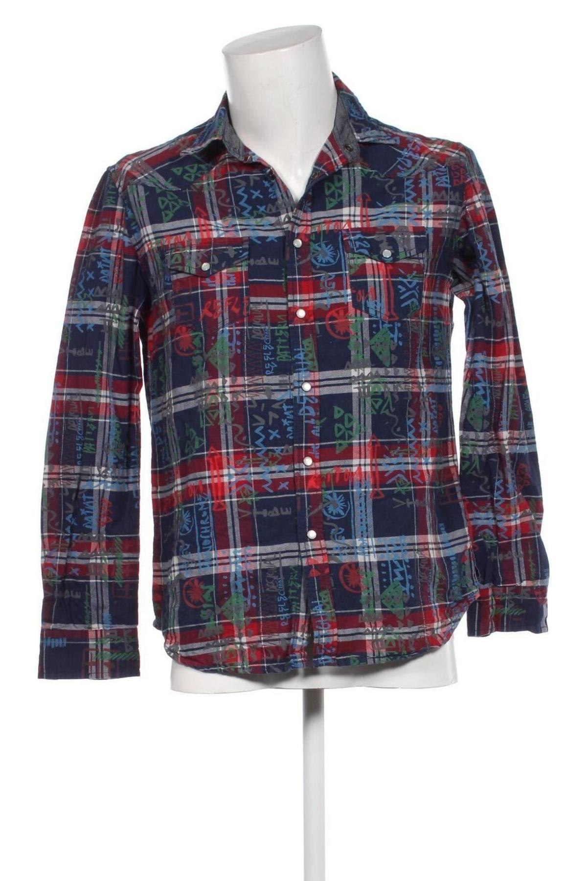 Herrenhemd Desigual, Größe M, Farbe Mehrfarbig, Preis 24,88 €