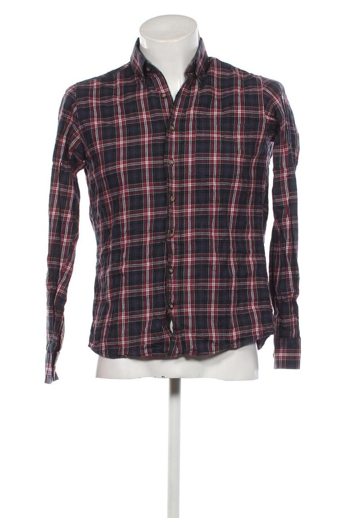 Ανδρικό πουκάμισο Dressmann, Μέγεθος M, Χρώμα Πολύχρωμο, Τιμή 4,21 €