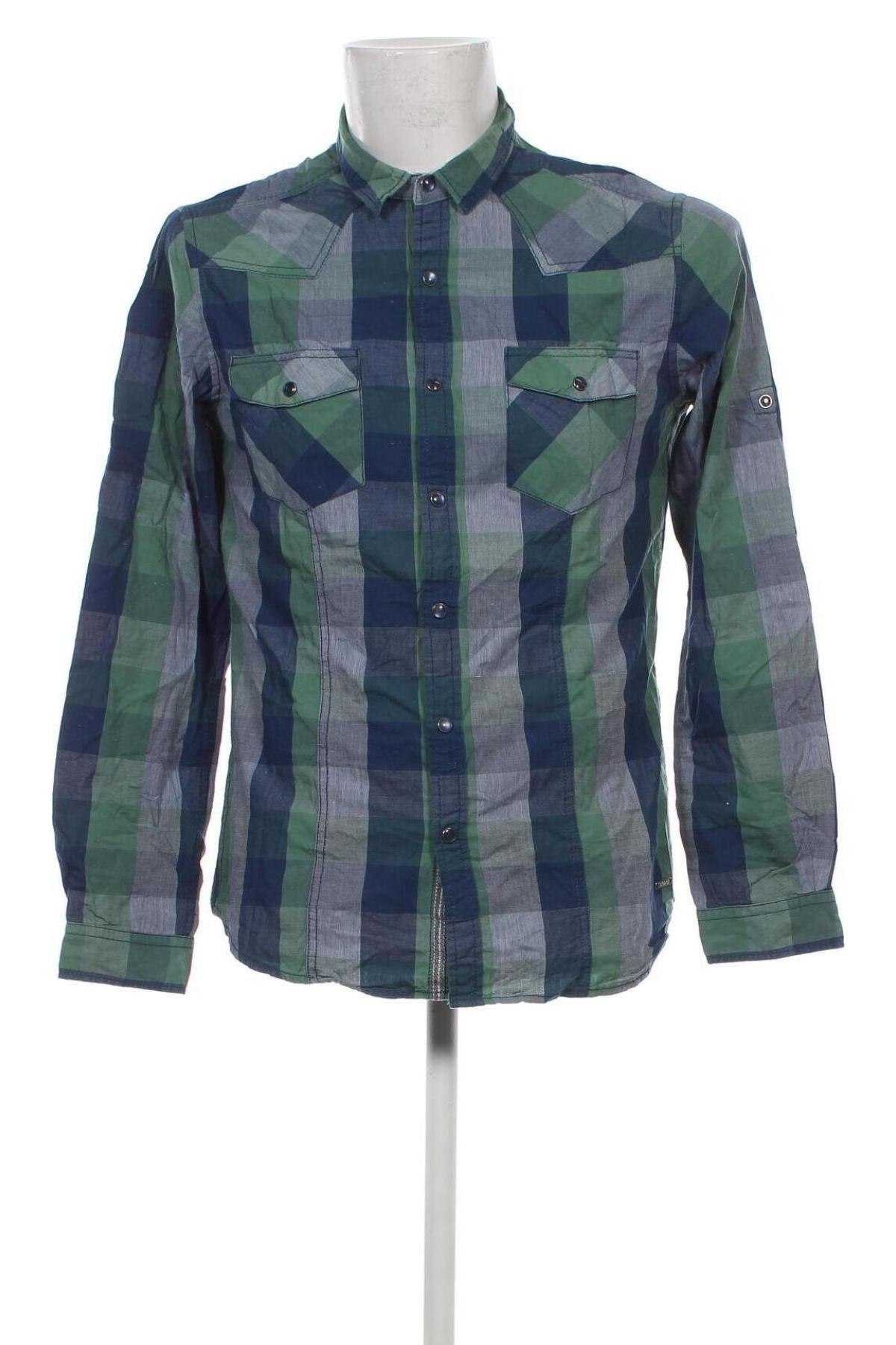Ανδρικό πουκάμισο Edc By Esprit, Μέγεθος M, Χρώμα Πολύχρωμο, Τιμή 6,31 €