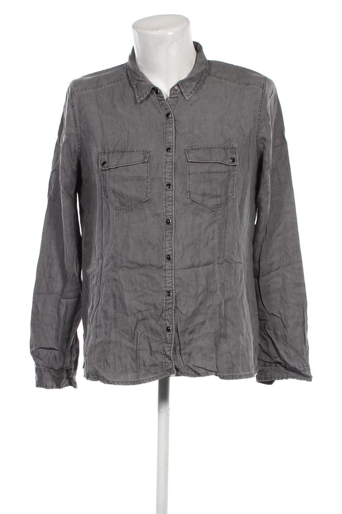 Ανδρικό πουκάμισο Eksept, Μέγεθος XXL, Χρώμα Γκρί, Τιμή 7,15 €