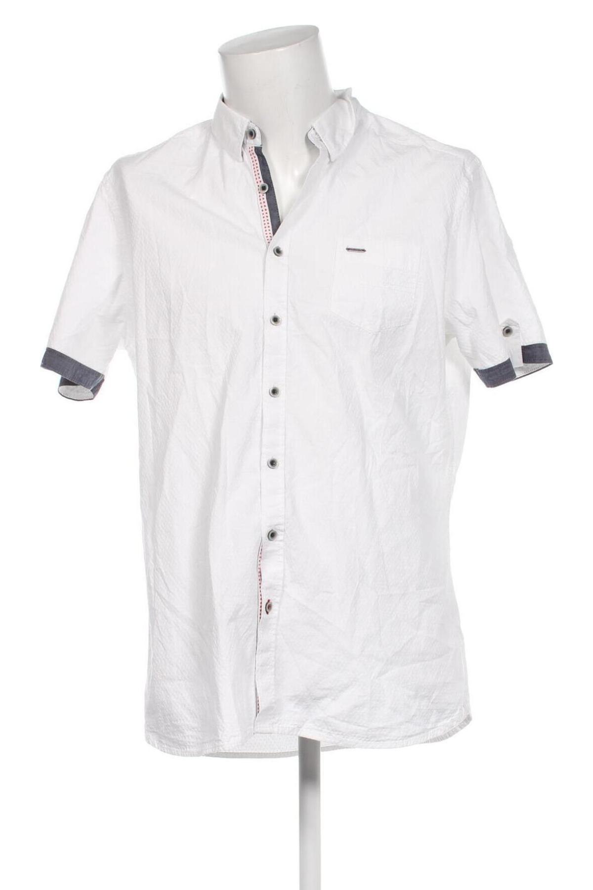 Ανδρικό πουκάμισο Emilio Adani, Μέγεθος XL, Χρώμα Λευκό, Τιμή 21,03 €