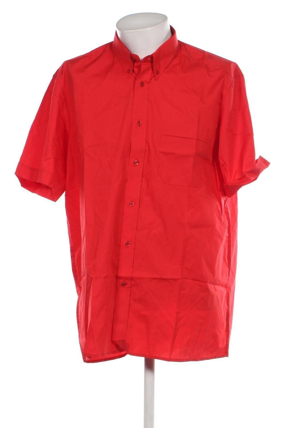 Ανδρικό πουκάμισο Engelbert Strauss, Μέγεθος XL, Χρώμα Κόκκινο, Τιμή 21,03 €
