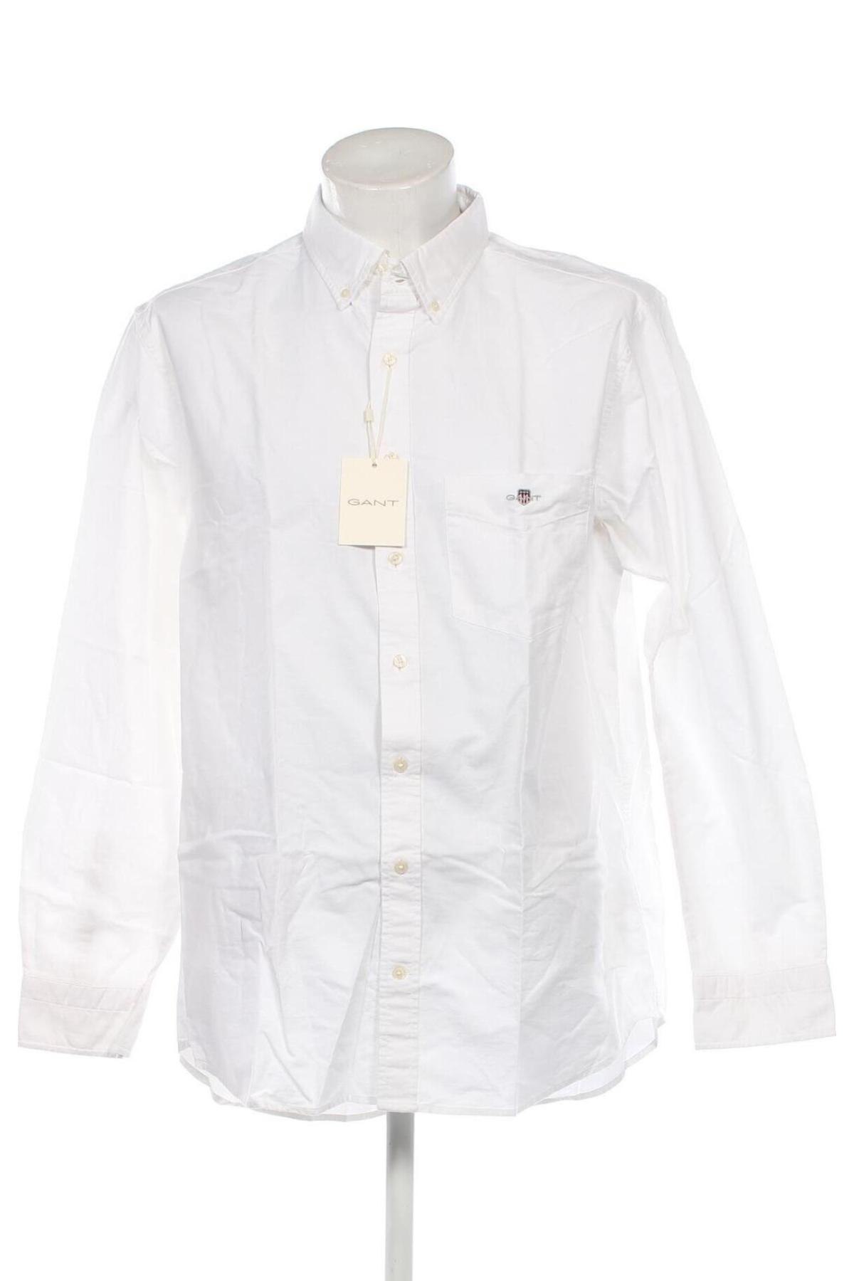 Мъжка риза Gang, Размер XXL, Цвят Бял, Цена 124,00 лв.