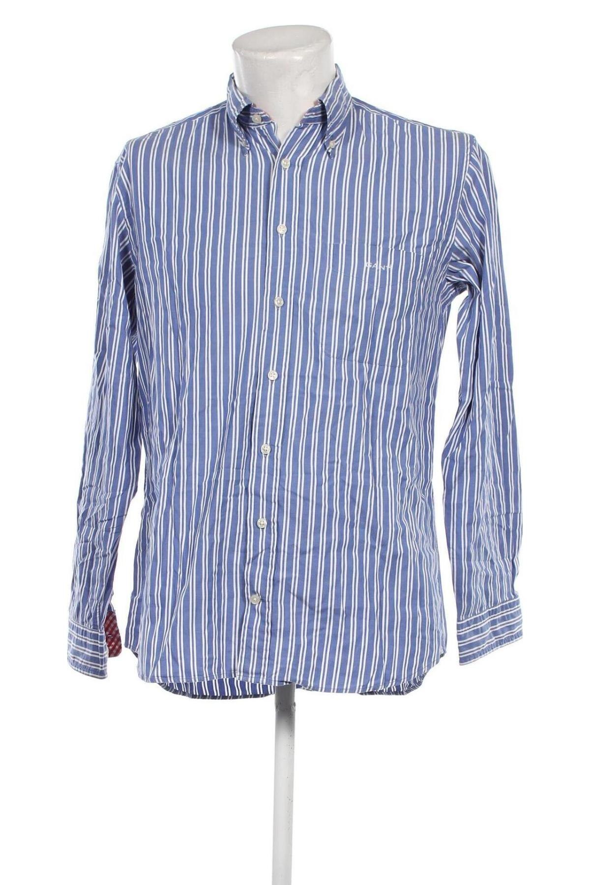 Herrenhemd Gant, Größe M, Farbe Blau, Preis € 39,14