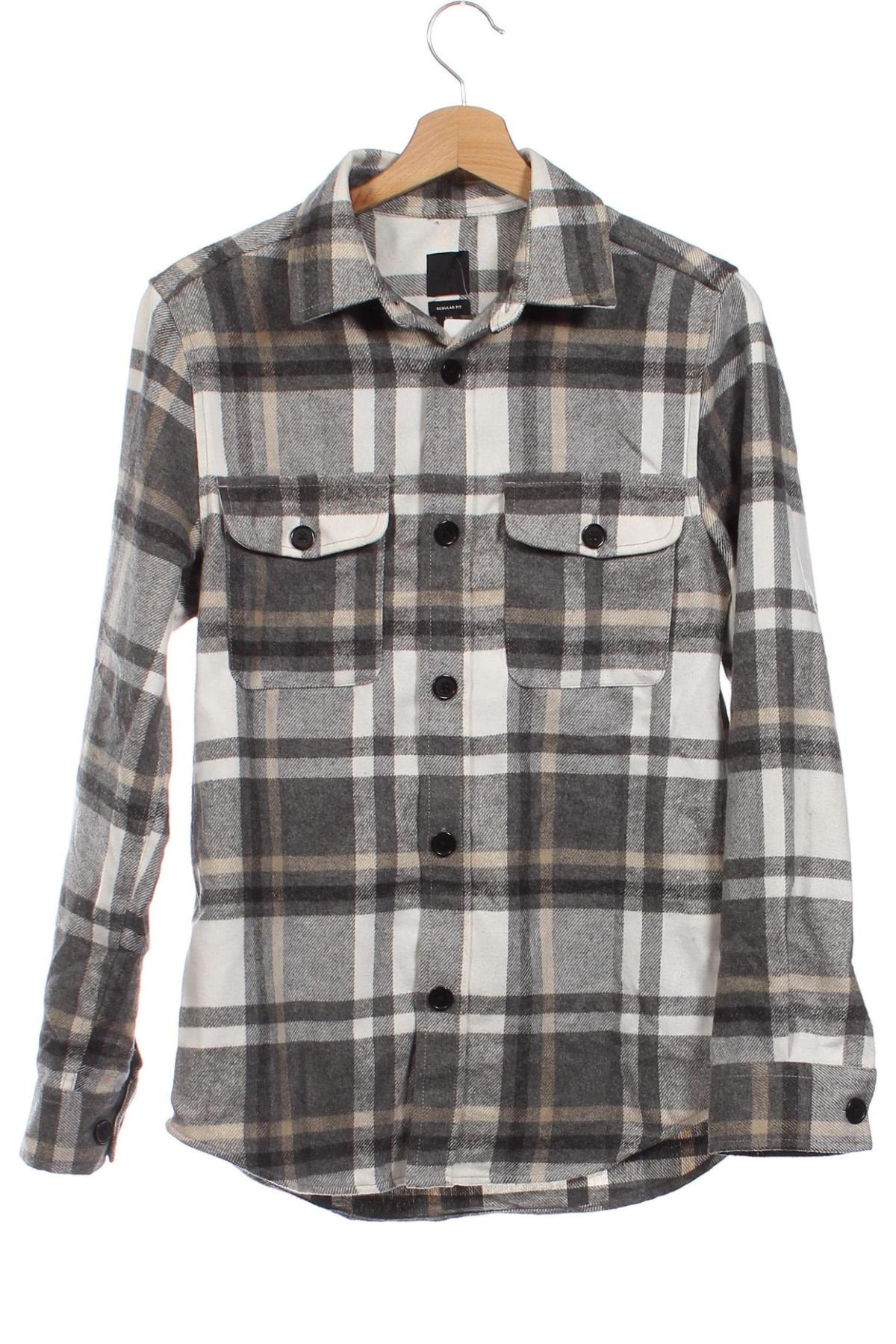Ανδρικό πουκάμισο H&M, Μέγεθος XS, Χρώμα Πολύχρωμο, Τιμή 5,92 €