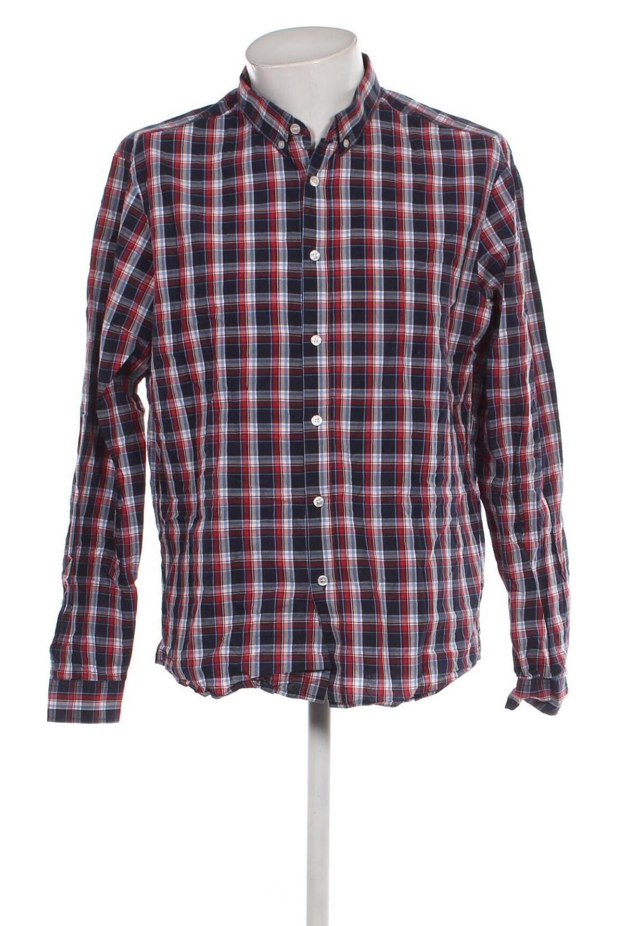 Мъжка риза H&M, Размер XL, Цвят Многоцветен, Цена 11,31 лв.