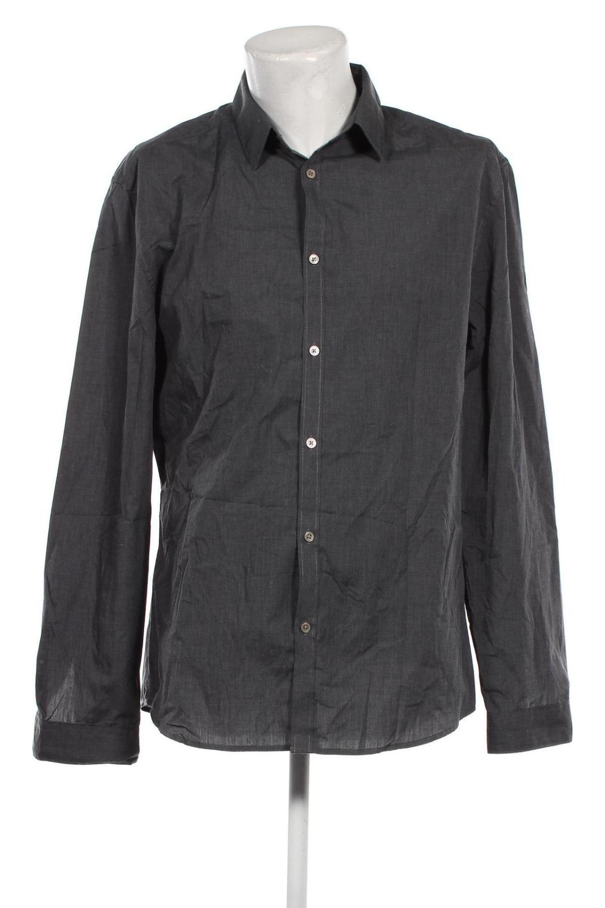 Pánska košeľa  H&M, Veľkosť XL, Farba Sivá, Cena  6,41 €