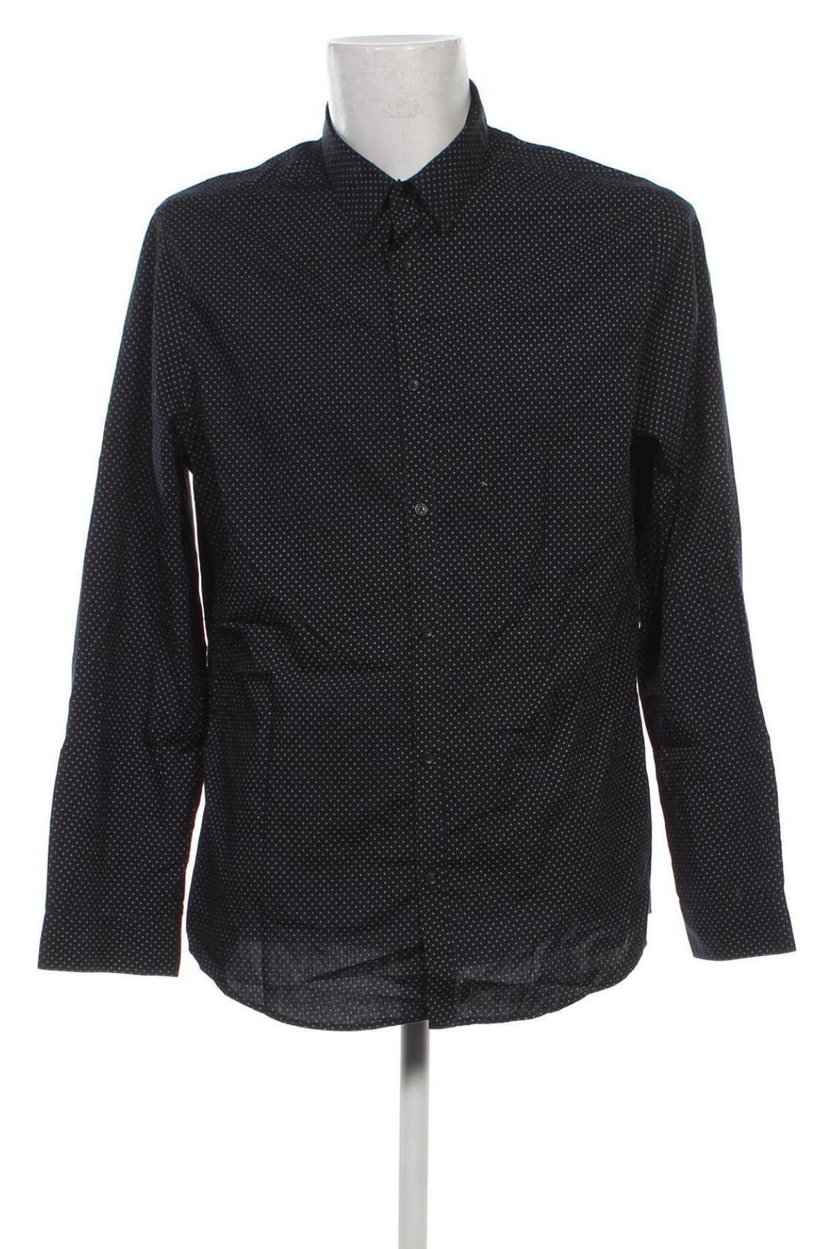 Herrenhemd H&M, Größe XL, Farbe Schwarz, Preis 11,50 €