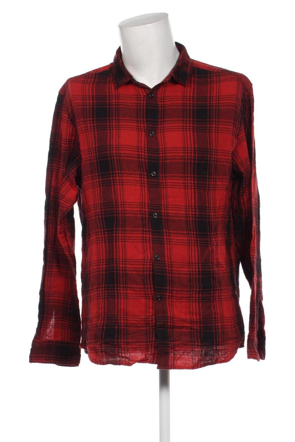Ανδρικό πουκάμισο H&M, Μέγεθος XL, Χρώμα Πολύχρωμο, Τιμή 9,33 €
