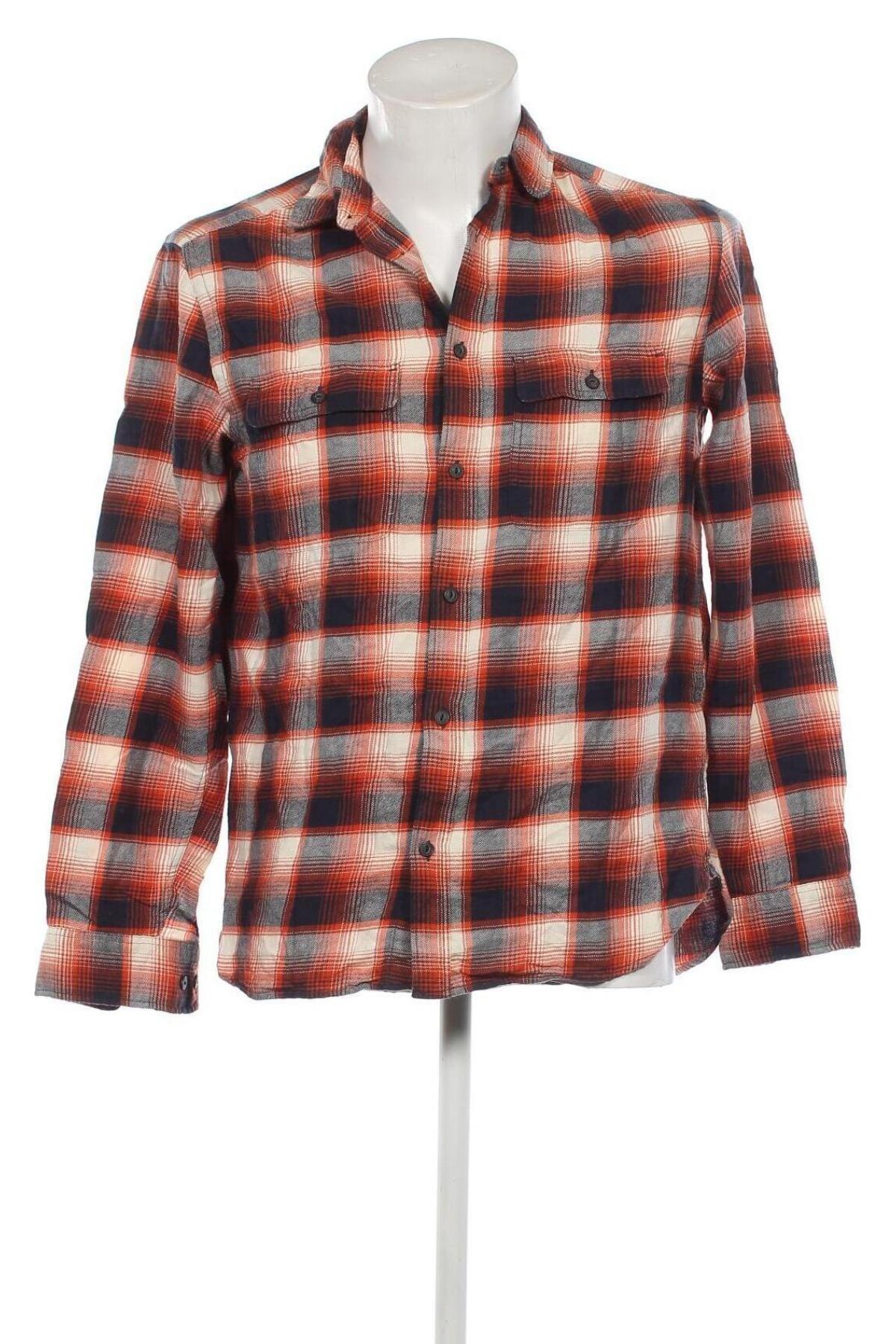 Ανδρικό πουκάμισο H&M L.O.G.G., Μέγεθος M, Χρώμα Πολύχρωμο, Τιμή 17,94 €