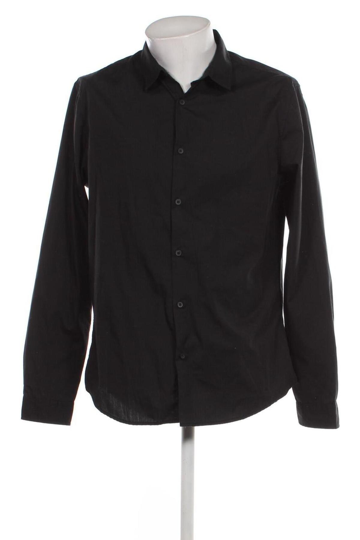 Ανδρικό πουκάμισο House, Μέγεθος XL, Χρώμα Μαύρο, Τιμή 14,91 €