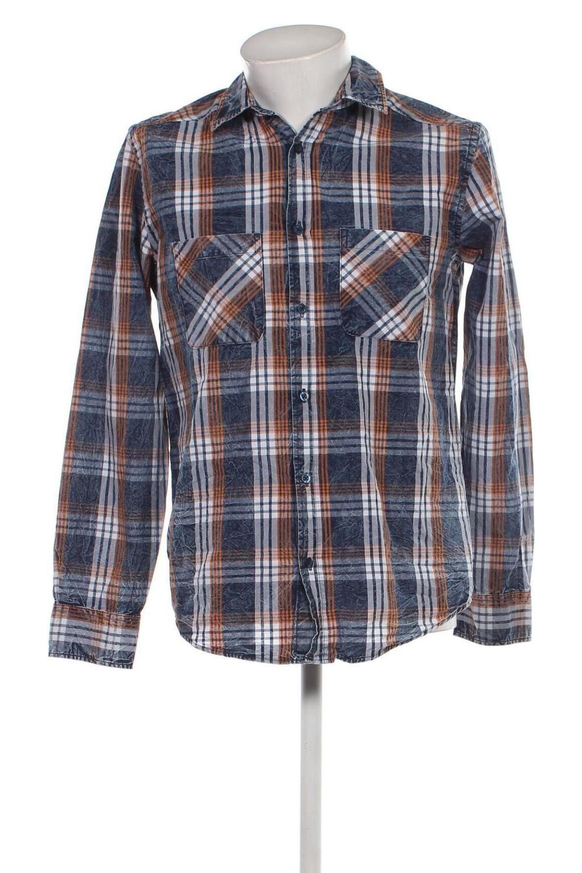Herrenhemd Identic, Größe M, Farbe Mehrfarbig, Preis € 7,65