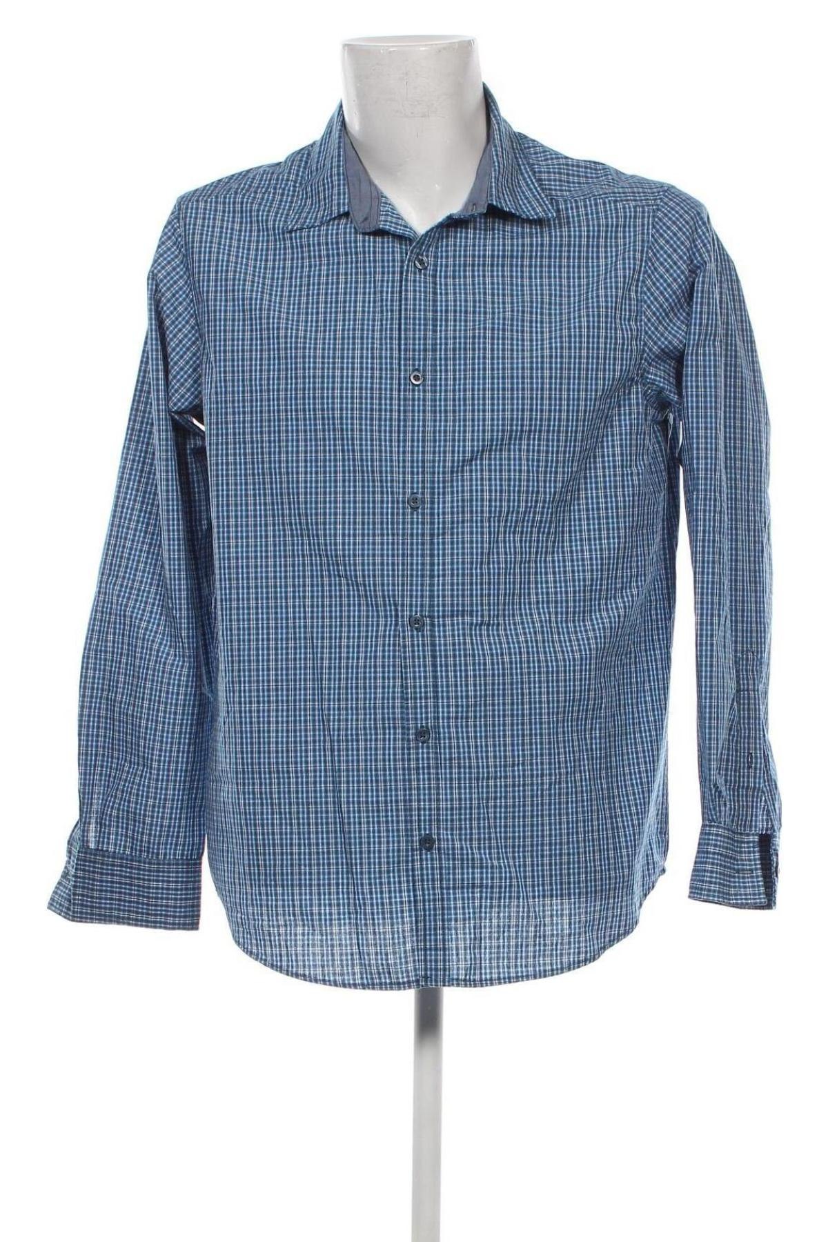 Herrenhemd Identic, Größe L, Farbe Blau, Preis 8,07 €