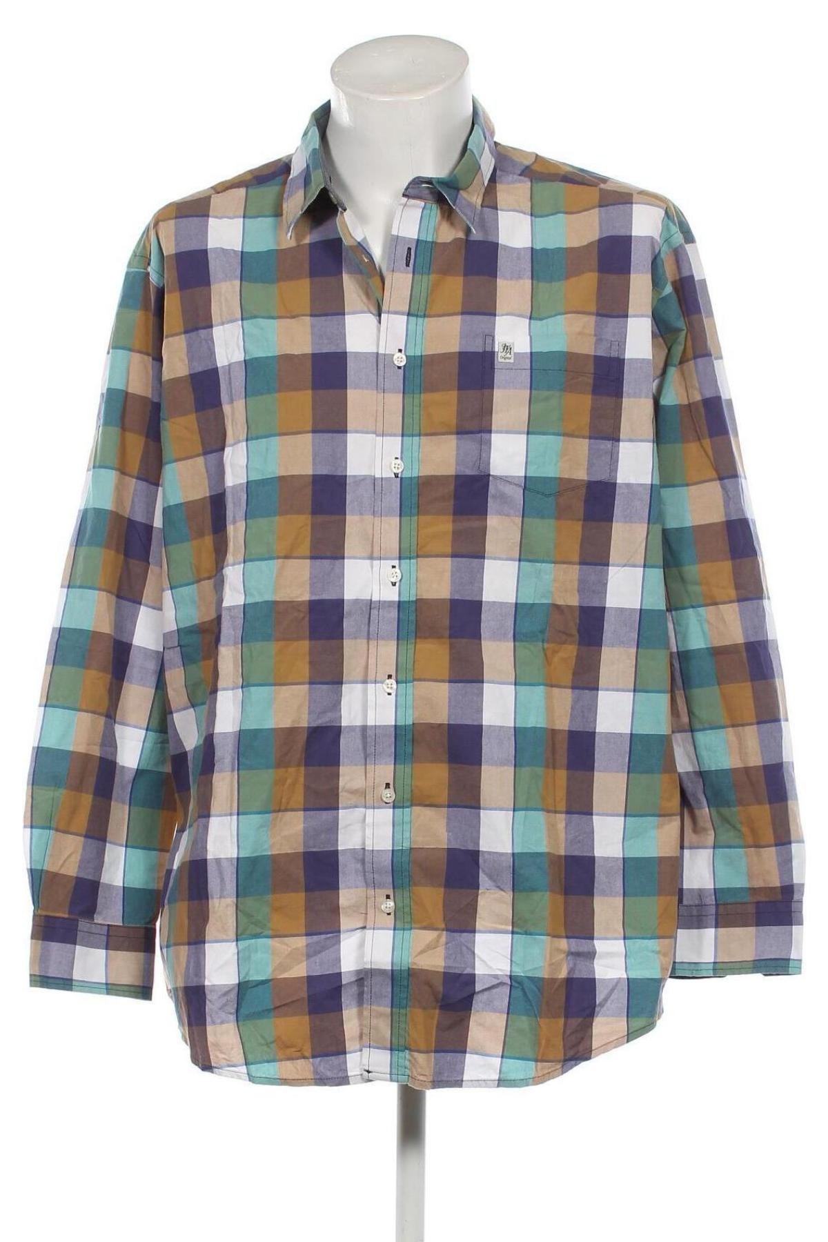 Ανδρικό πουκάμισο J.t. Ascott, Μέγεθος XXL, Χρώμα Πολύχρωμο, Τιμή 4,42 €