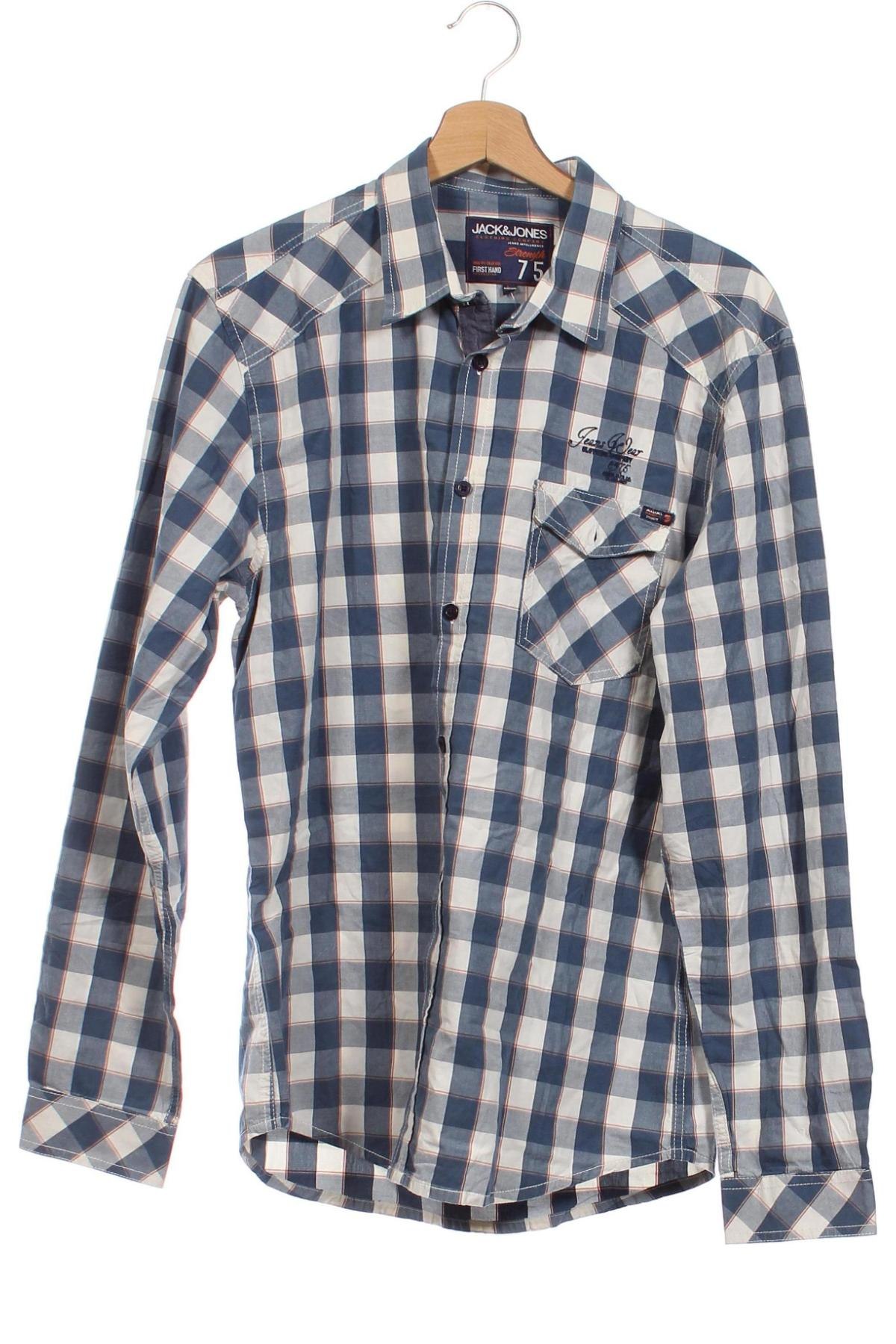 Мъжка риза Jack & Jones, Размер L, Цвят Многоцветен, Цена 12,58 лв.