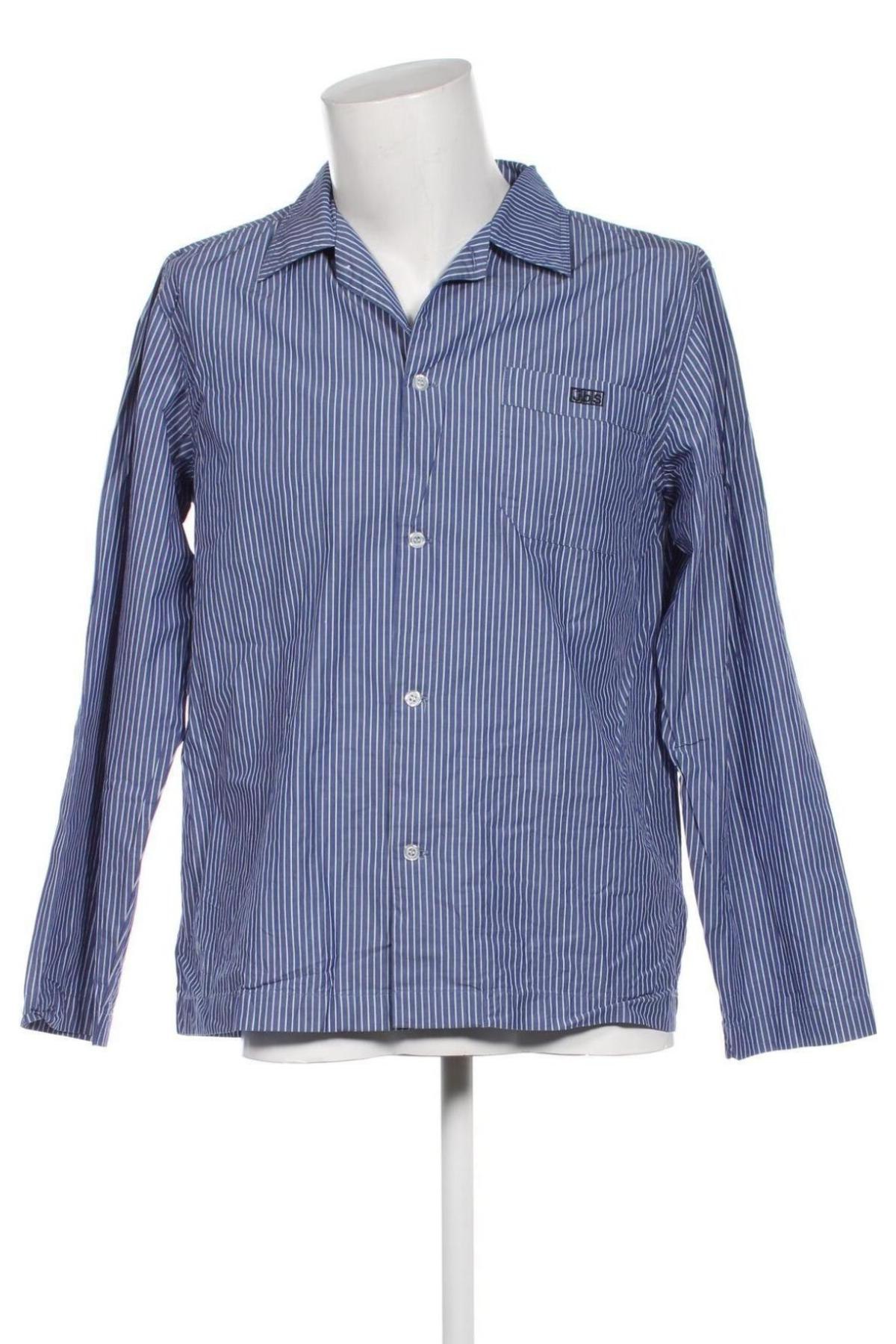 Ανδρικό πουκάμισο Jbc, Μέγεθος M, Χρώμα Μπλέ, Τιμή 6,28 €