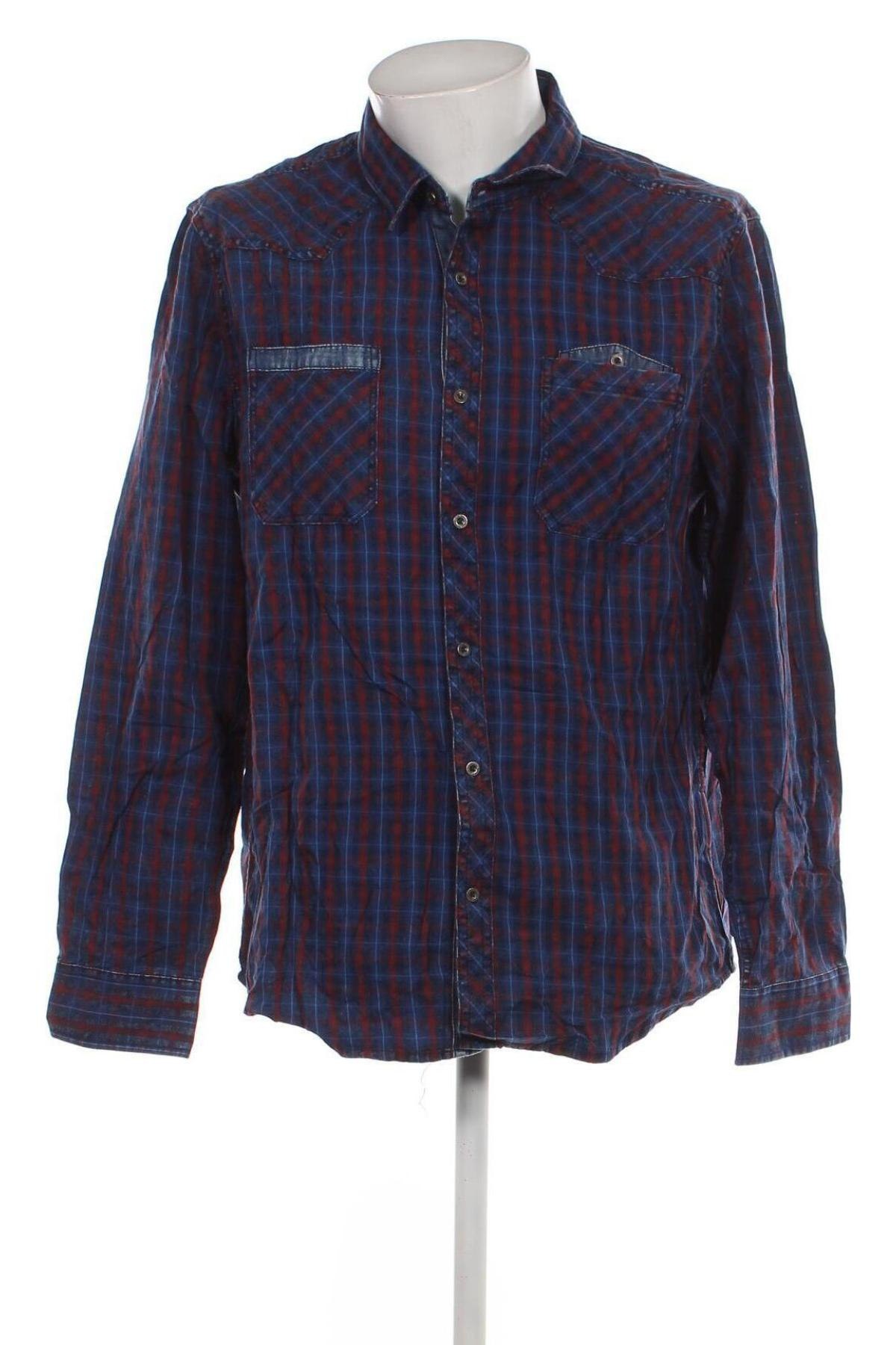 Herrenhemd Jean Pascale, Größe XL, Farbe Mehrfarbig, Preis 20,18 €