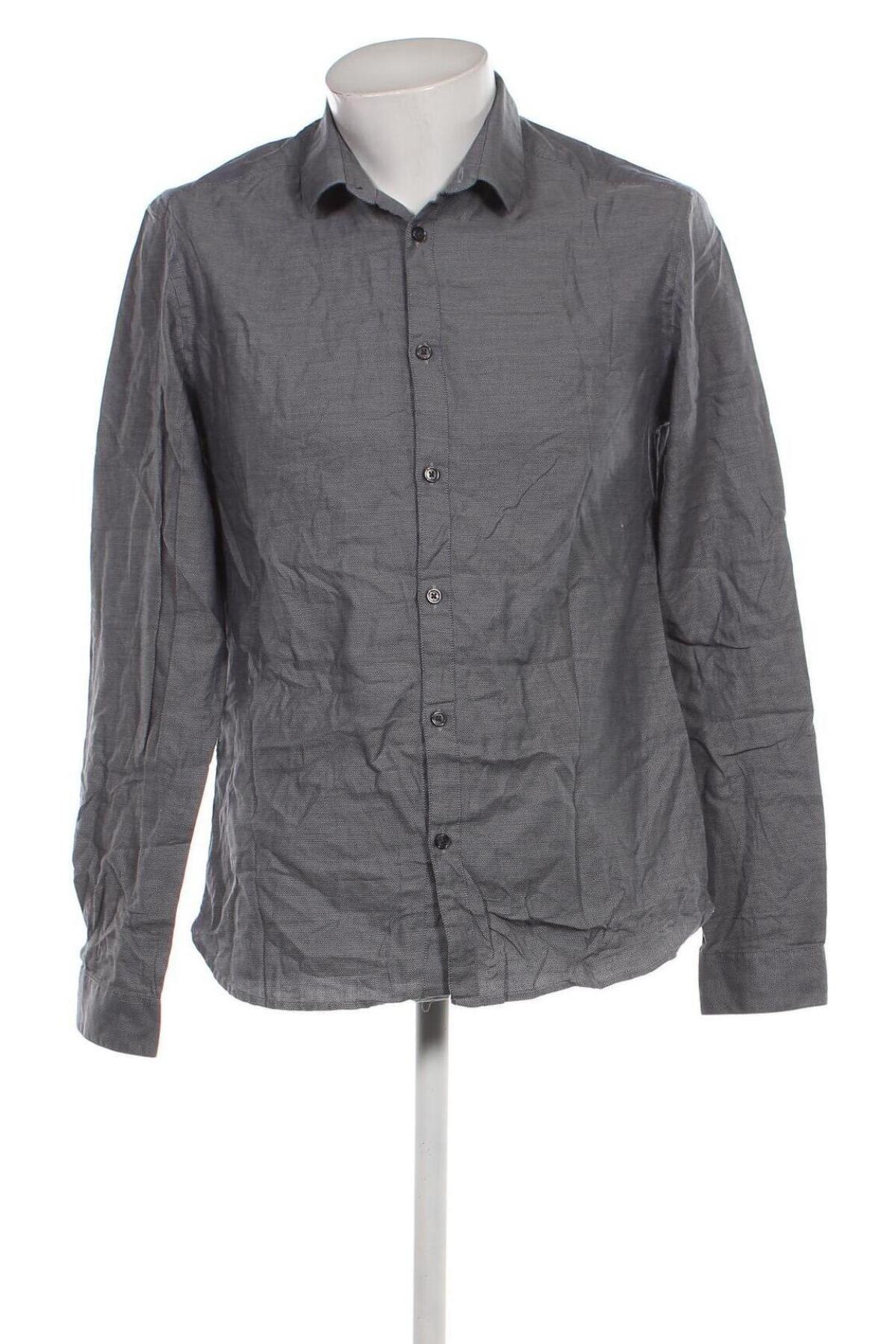 Ανδρικό πουκάμισο Jules, Μέγεθος L, Χρώμα Γκρί, Τιμή 3,41 €