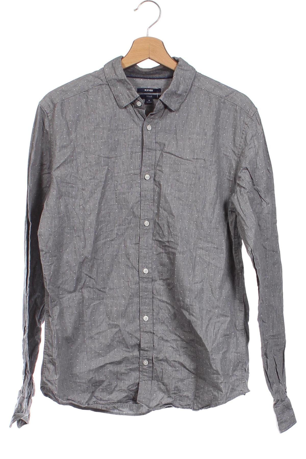 Ανδρικό πουκάμισο Kiabi, Μέγεθος M, Χρώμα Γκρί, Τιμή 3,95 €