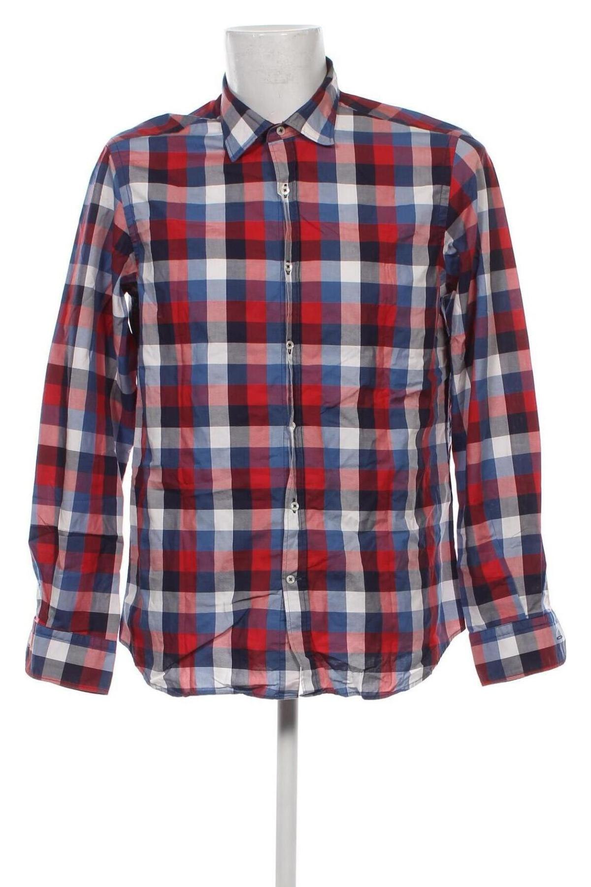 Ανδρικό πουκάμισο Massimo Dutti, Μέγεθος XL, Χρώμα Πολύχρωμο, Τιμή 25,17 €