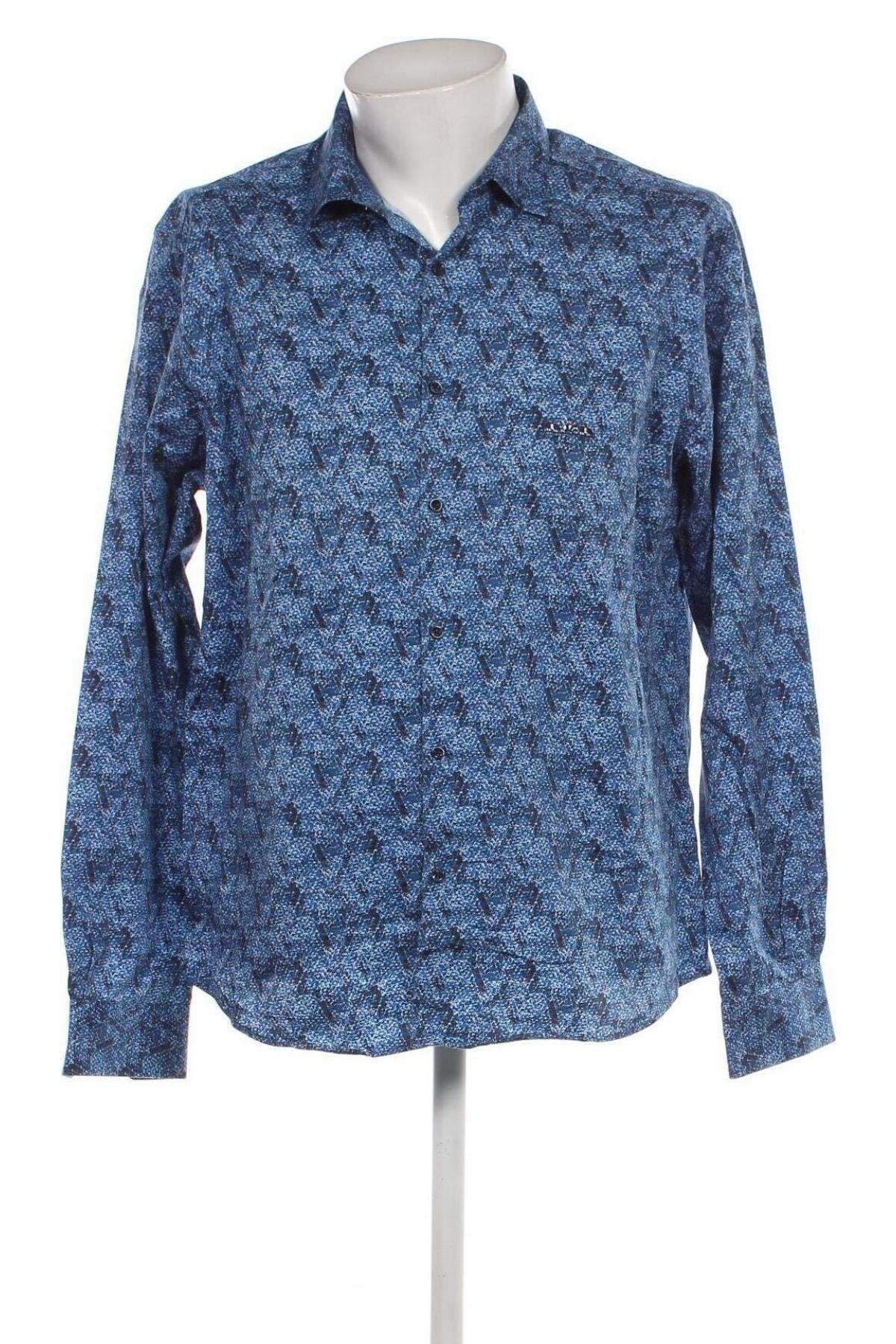 Herrenhemd Mise Au Green, Größe XL, Farbe Blau, Preis 23,66 €