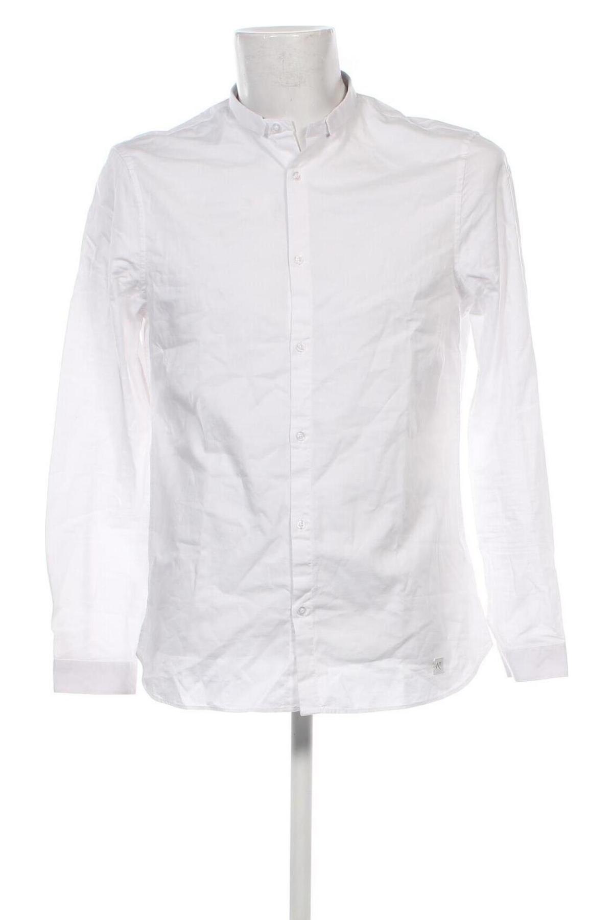Мъжка риза Nowadays, Размер L, Цвят Бял, Цена 77,00 лв.