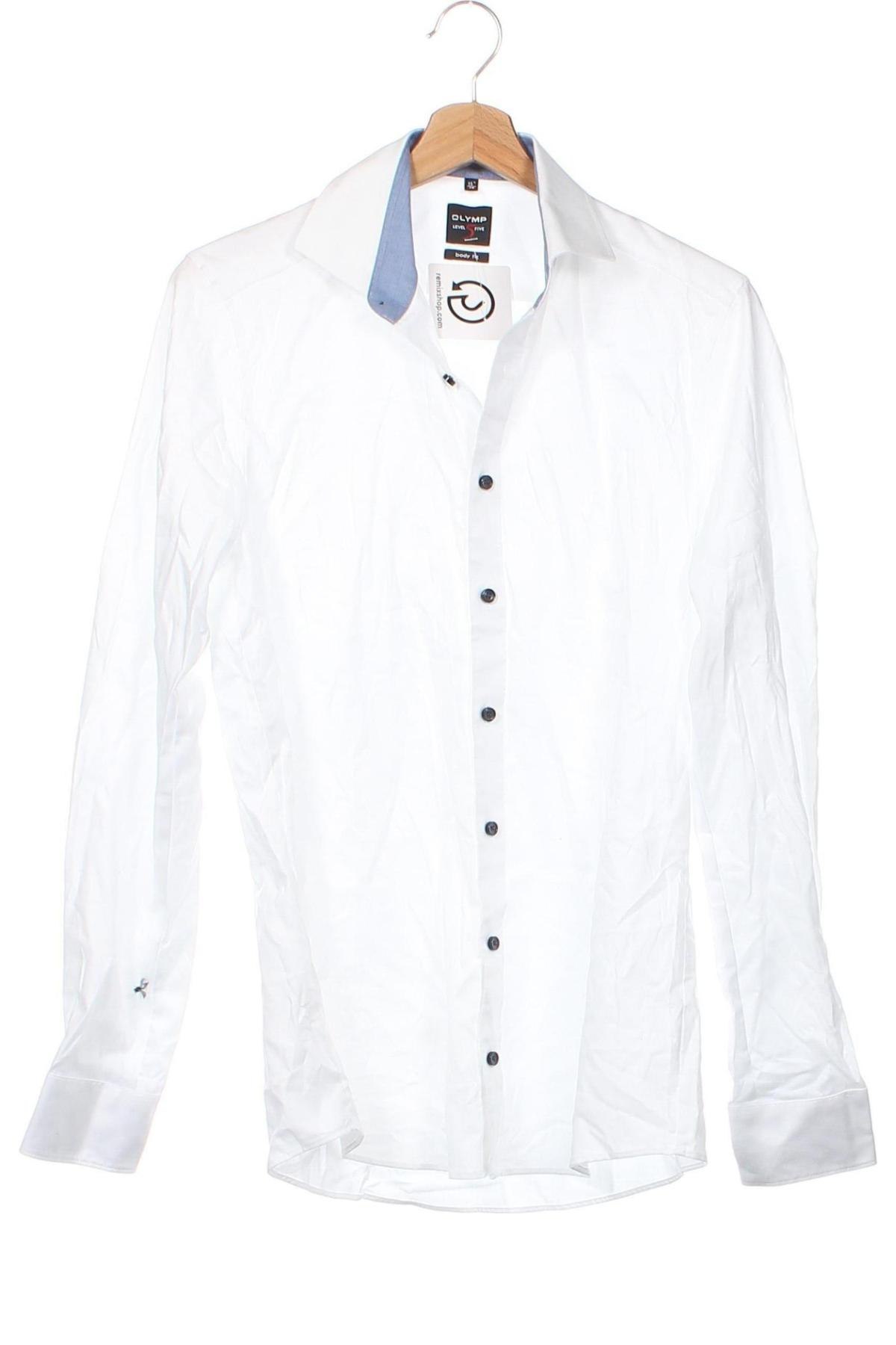 Herrenhemd Olymp, Größe M, Farbe Weiß, Preis € 38,27