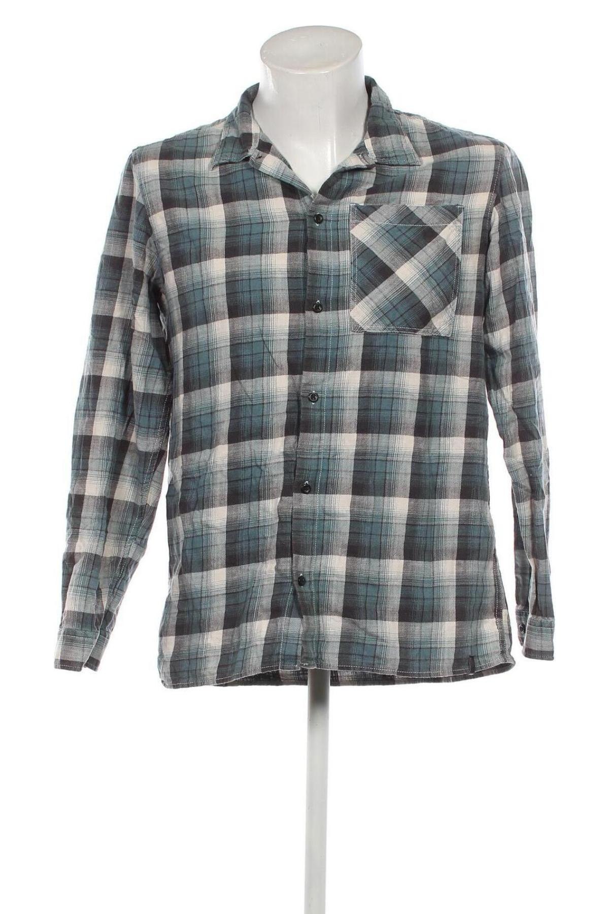 Ανδρικό πουκάμισο Originals By Jack & Jones, Μέγεθος L, Χρώμα Πολύχρωμο, Τιμή 3,58 €