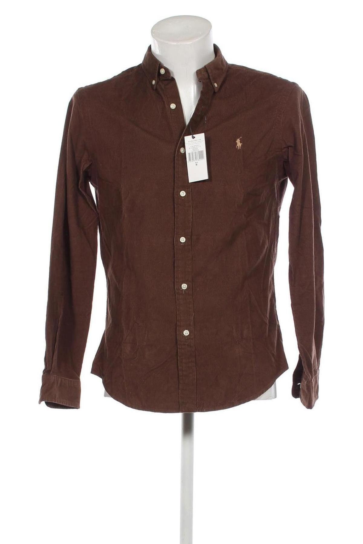 Ανδρικό πουκάμισο Polo By Ralph Lauren, Μέγεθος M, Χρώμα Καφέ, Τιμή 112,89 €