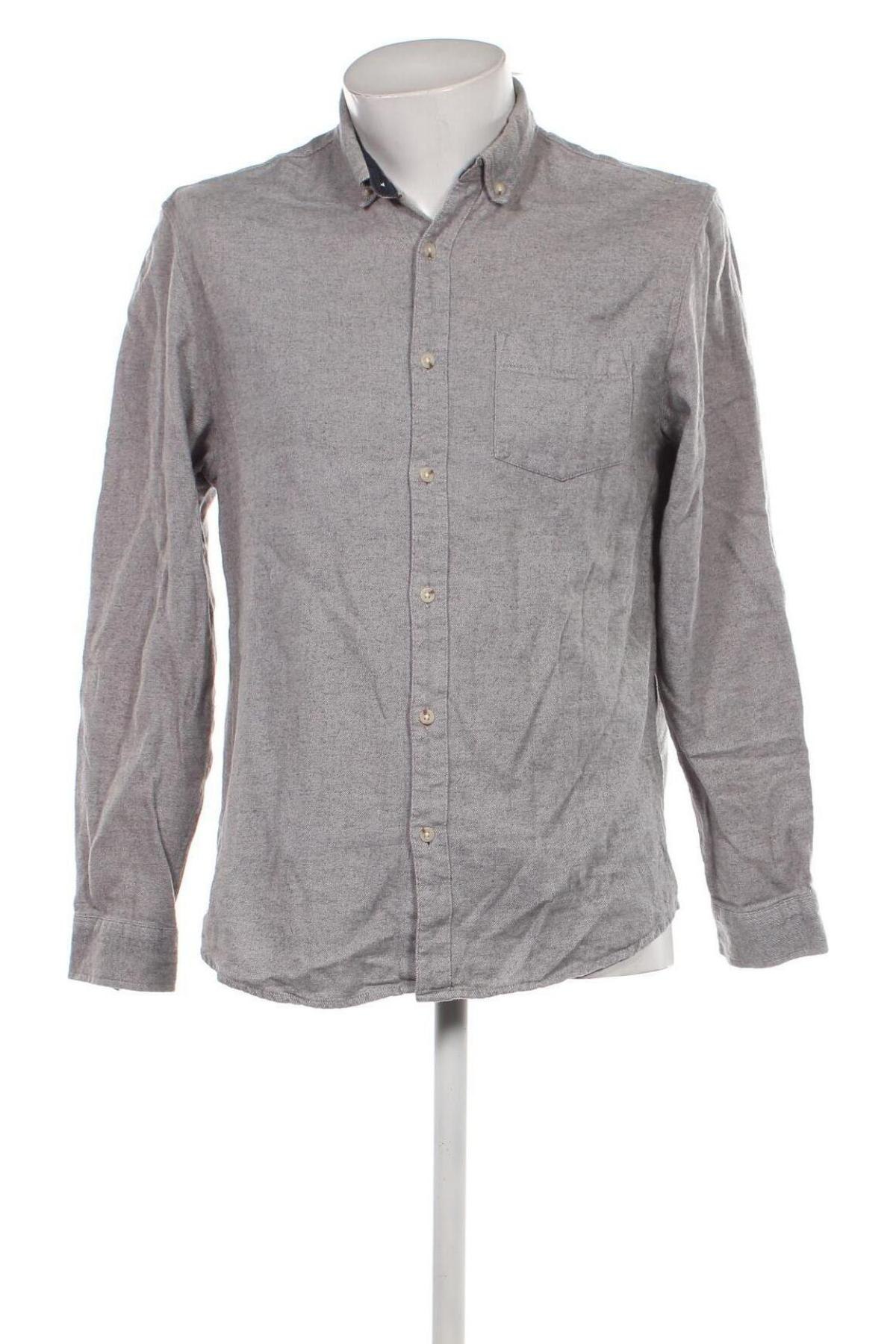 Herrenhemd Primark, Größe L, Farbe Grau, Preis 6,67 €
