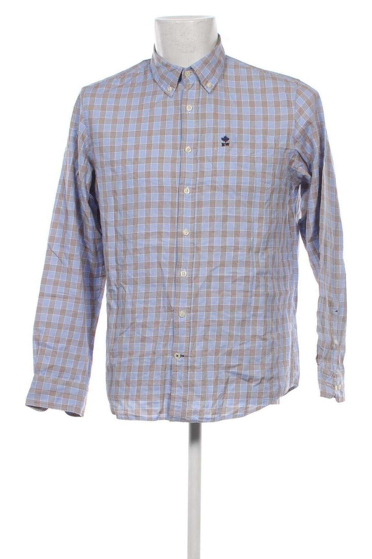 Мъжка риза River Woods, Размер L, Цвят Многоцветен, Цена 11,25 лв.