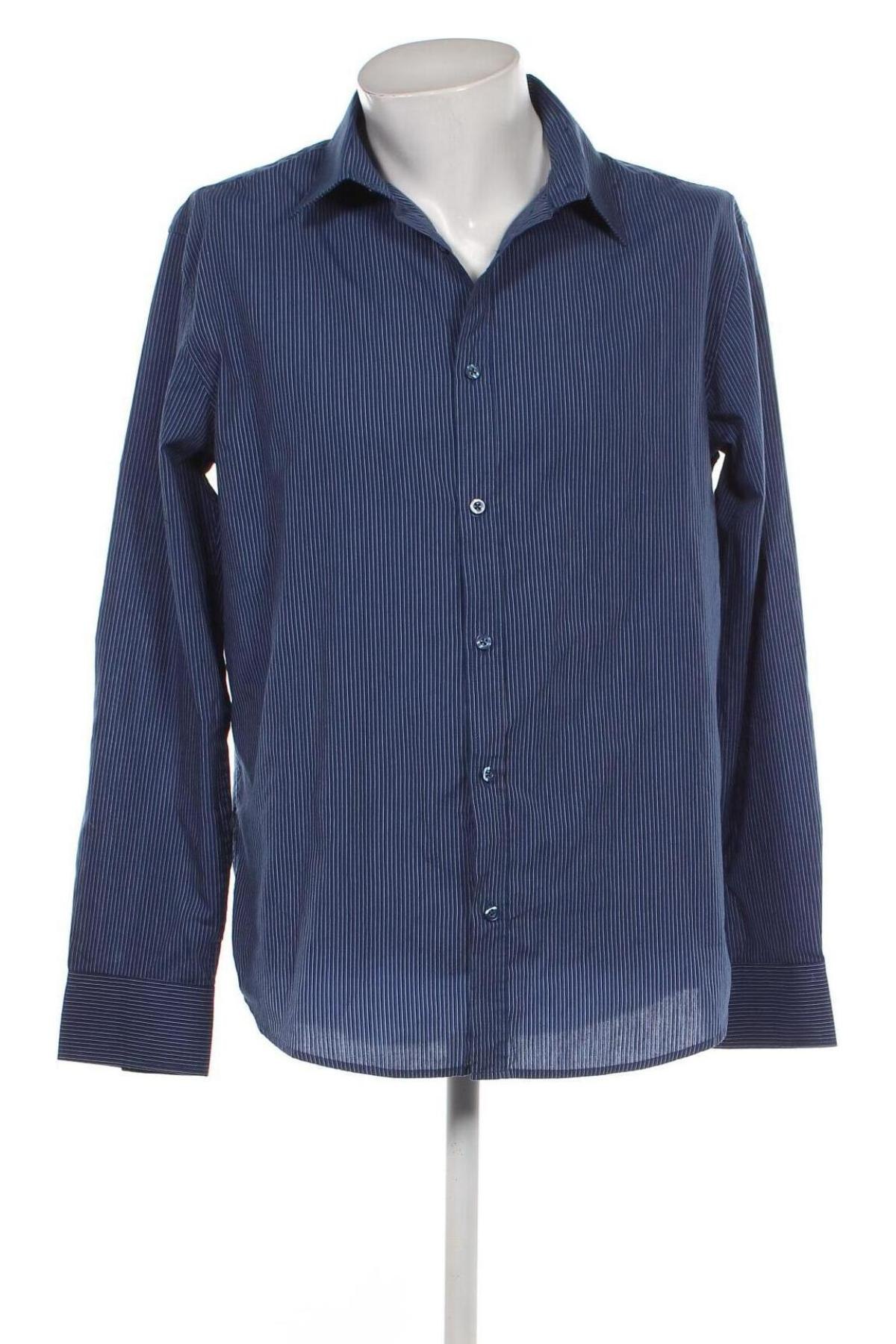 Ανδρικό πουκάμισο Smog, Μέγεθος XL, Χρώμα Μπλέ, Τιμή 7,56 €