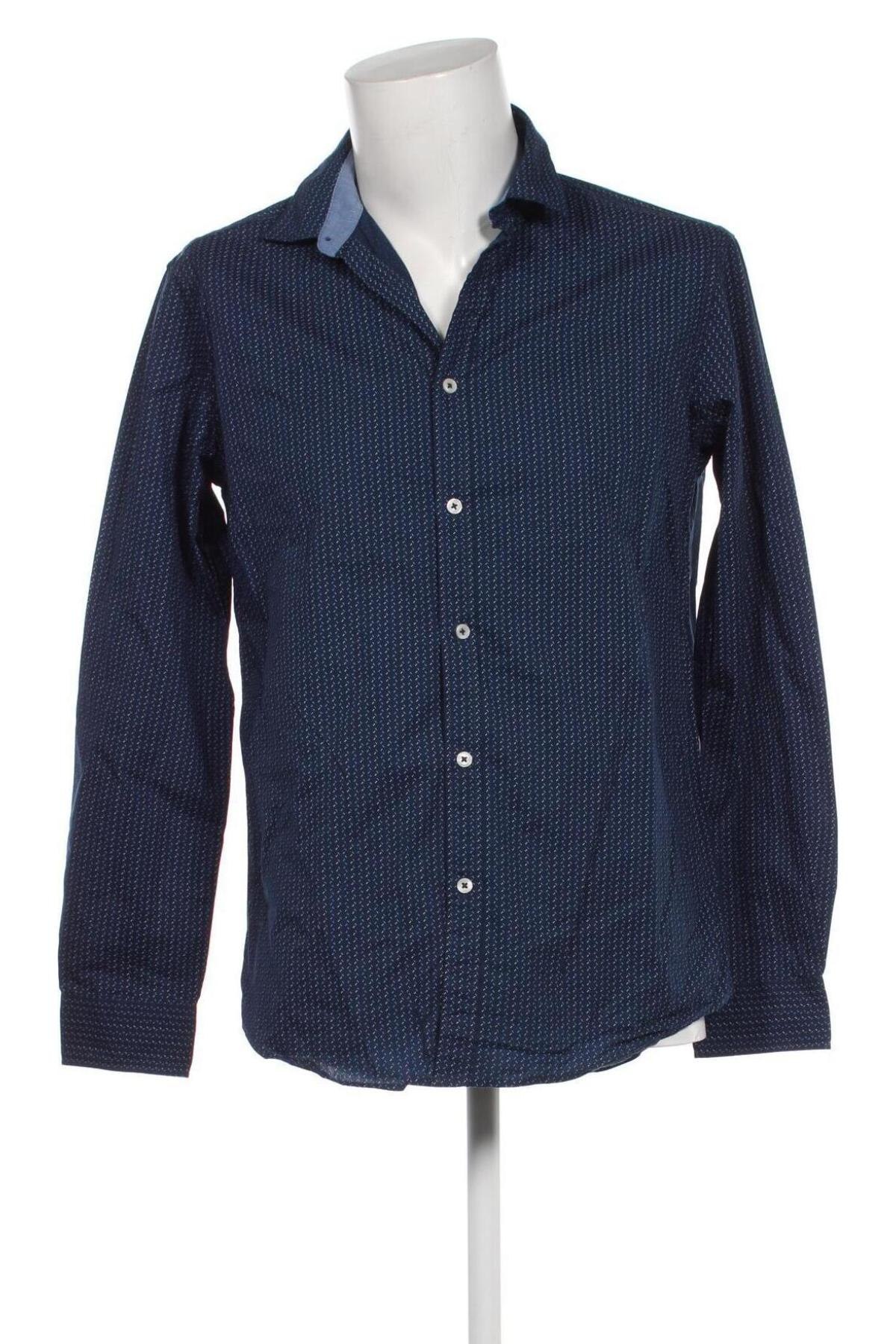 Herrenhemd Straight Up, Größe M, Farbe Blau, Preis € 7,06