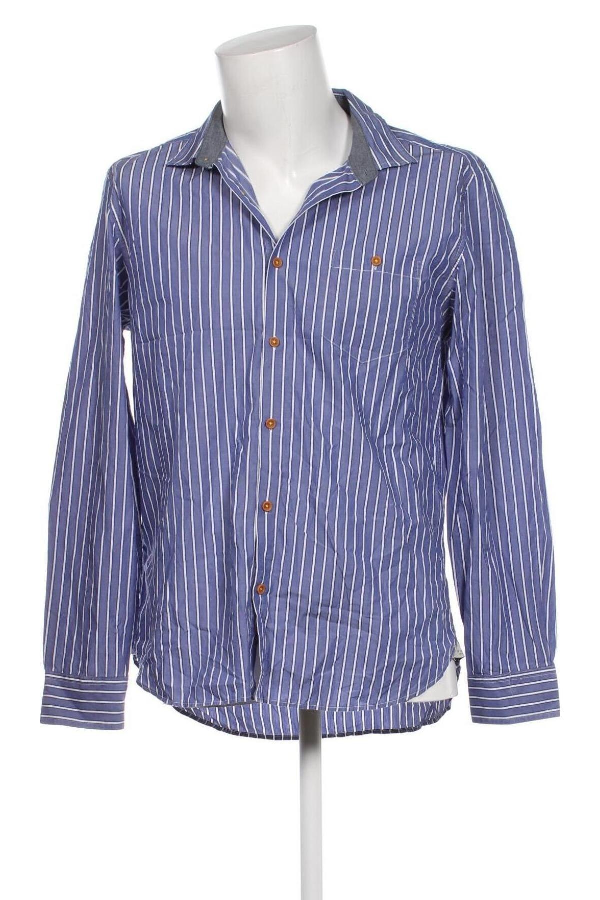 Ανδρικό πουκάμισο Ted Baker, Μέγεθος XL, Χρώμα Μπλέ, Τιμή 36,16 €