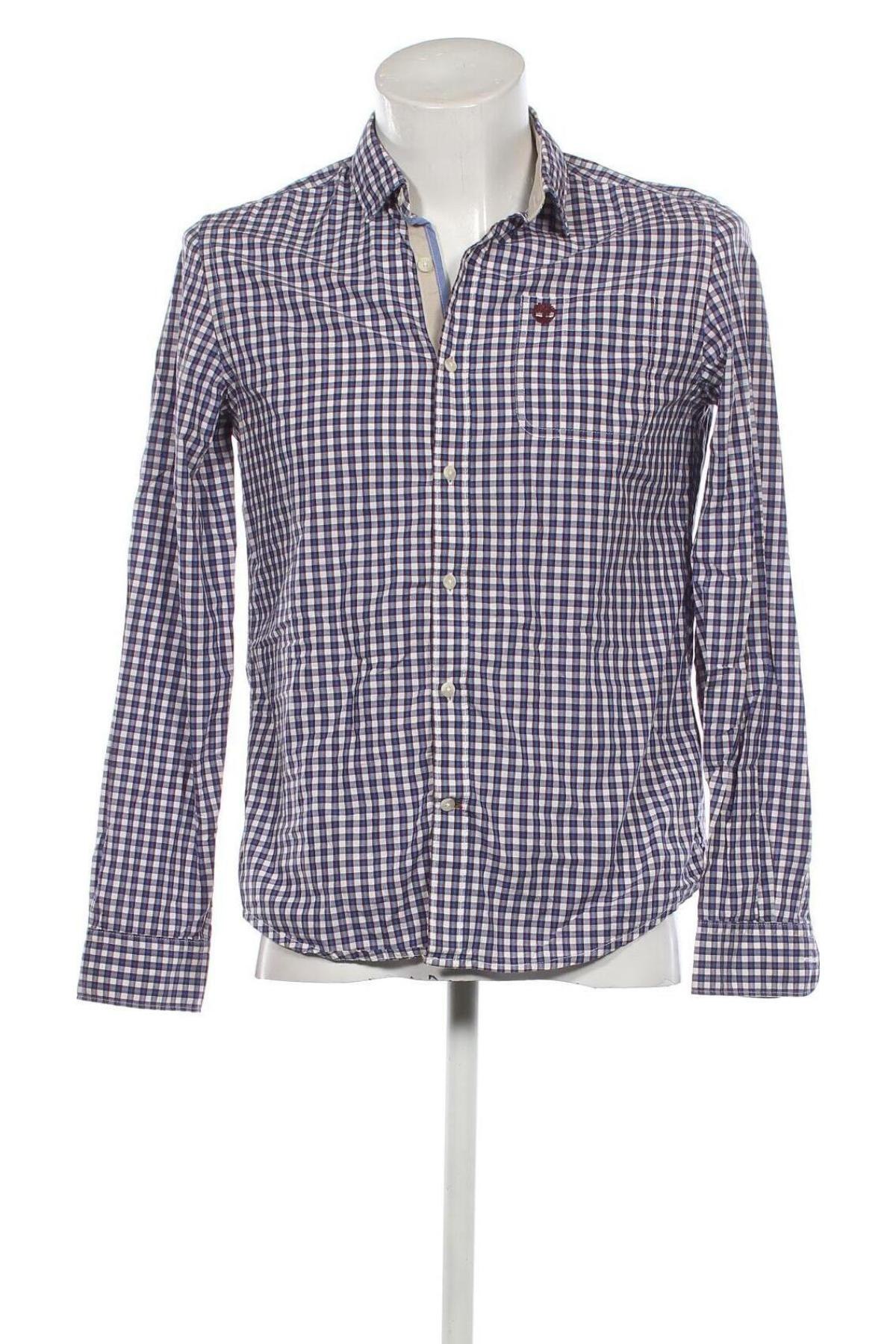 Мъжка риза Timberland, Размер M, Цвят Многоцветен, Цена 32,25 лв.